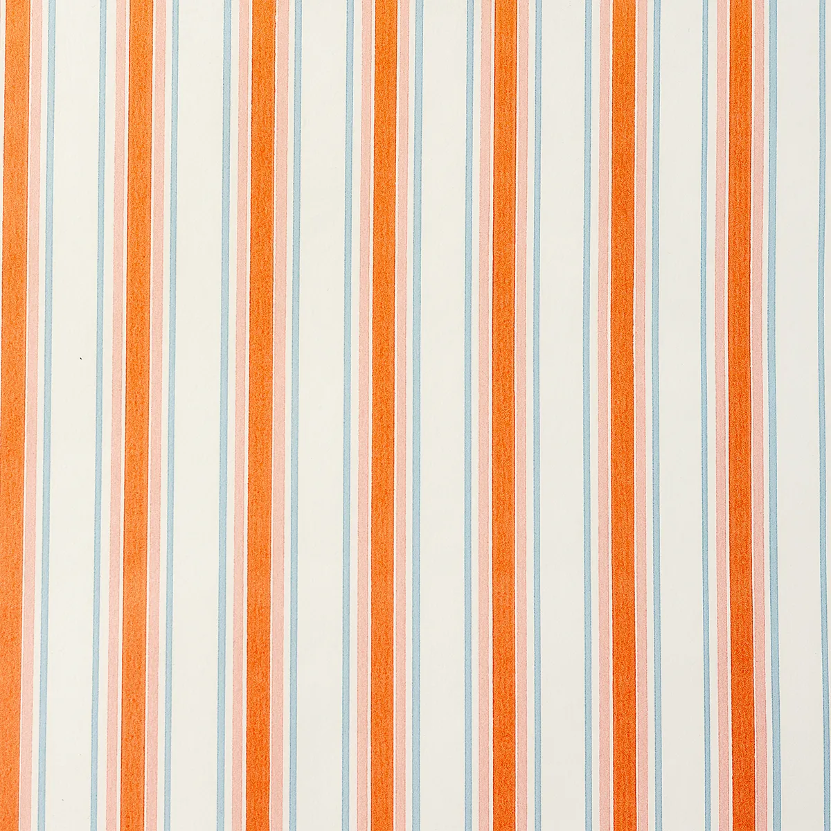 Vintage Blue, Pink and Orange Striped Wallpaper $25 rental + $10 per spent foot