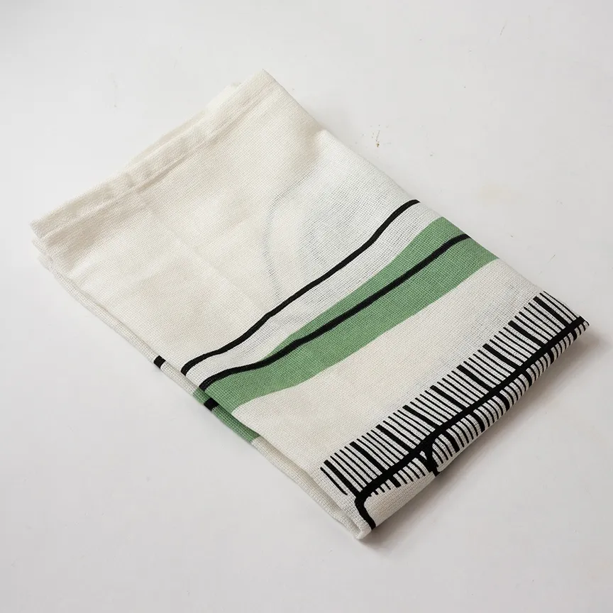 Fork Knife Spoon Print Kitchen Towel - 17.5" x 24"