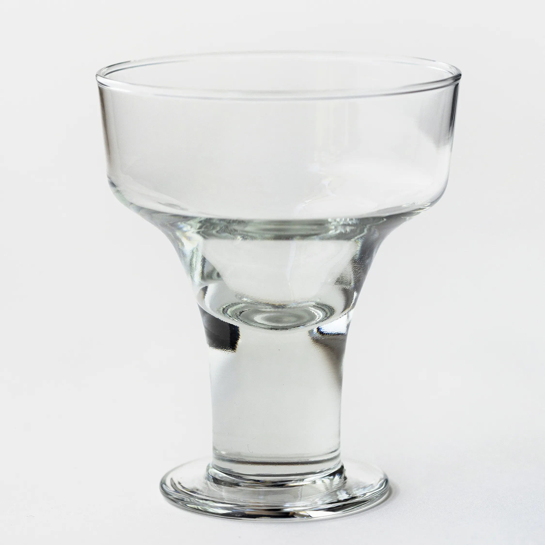 Set x 2 Thick Short Margarita Glass - 4.25" x 5"