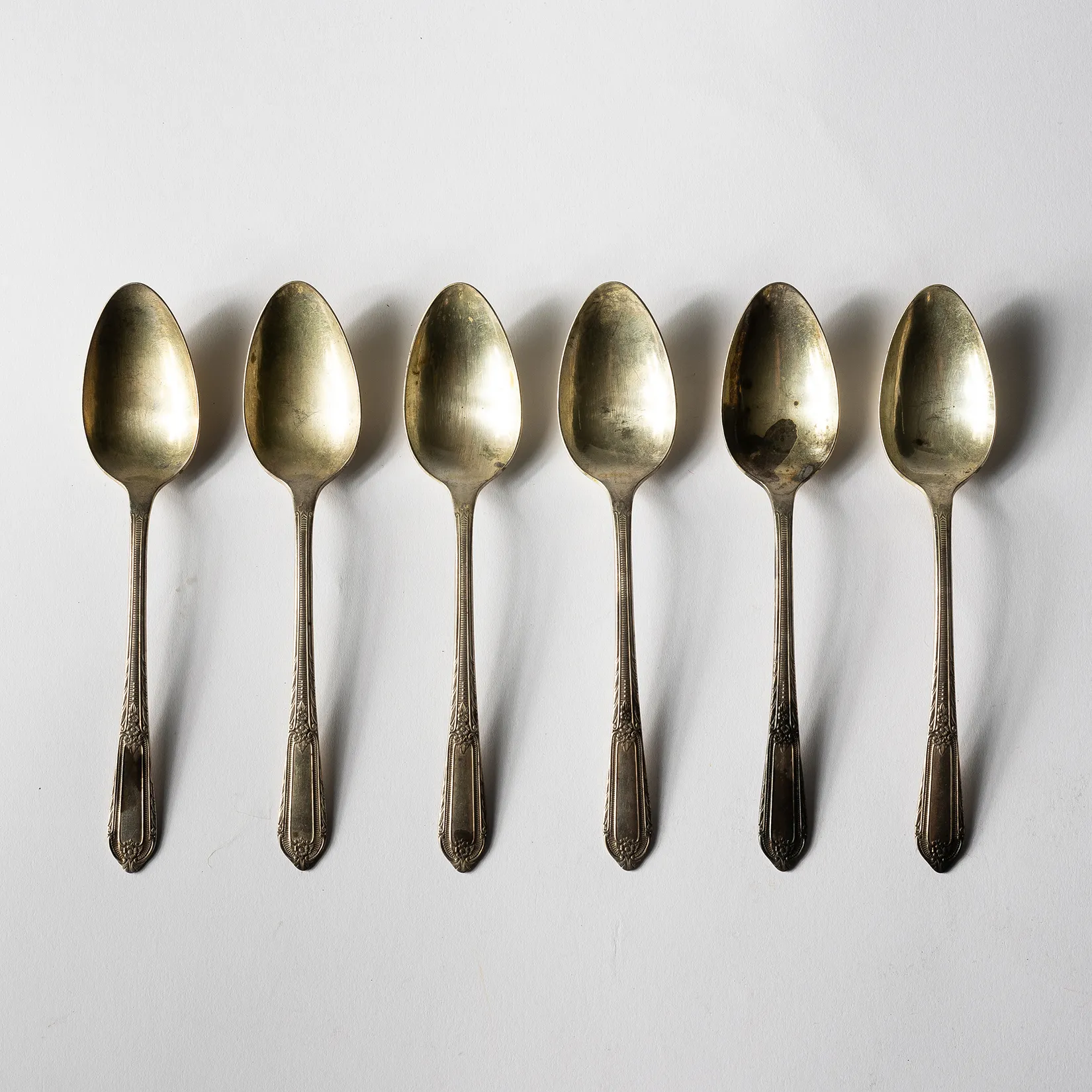 Large Silver Spoons - 7.5"