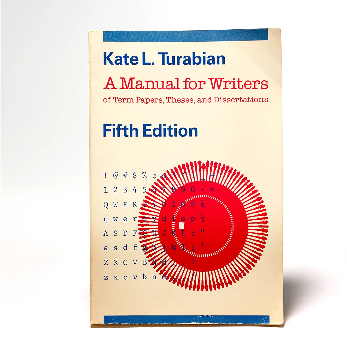 Vintage paperback book - A Manual for Writers - 8.5" x 5.5" x .5"