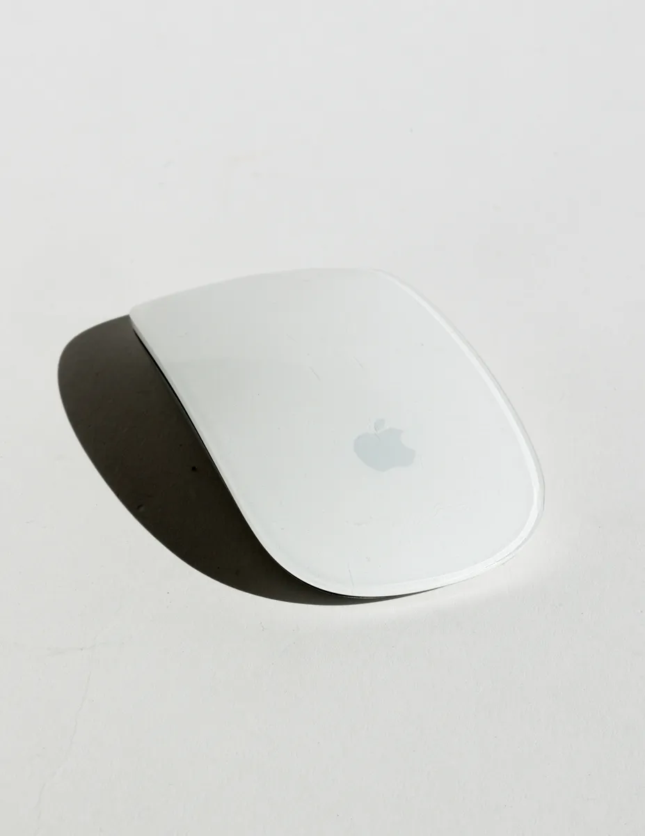  Apple Buttonless White Computer Mouse