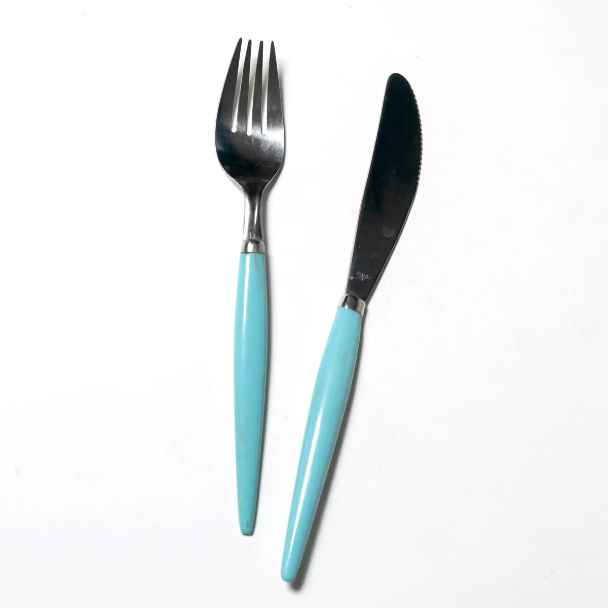 Vintage Tiffany Blue Fork and Butter Knife single