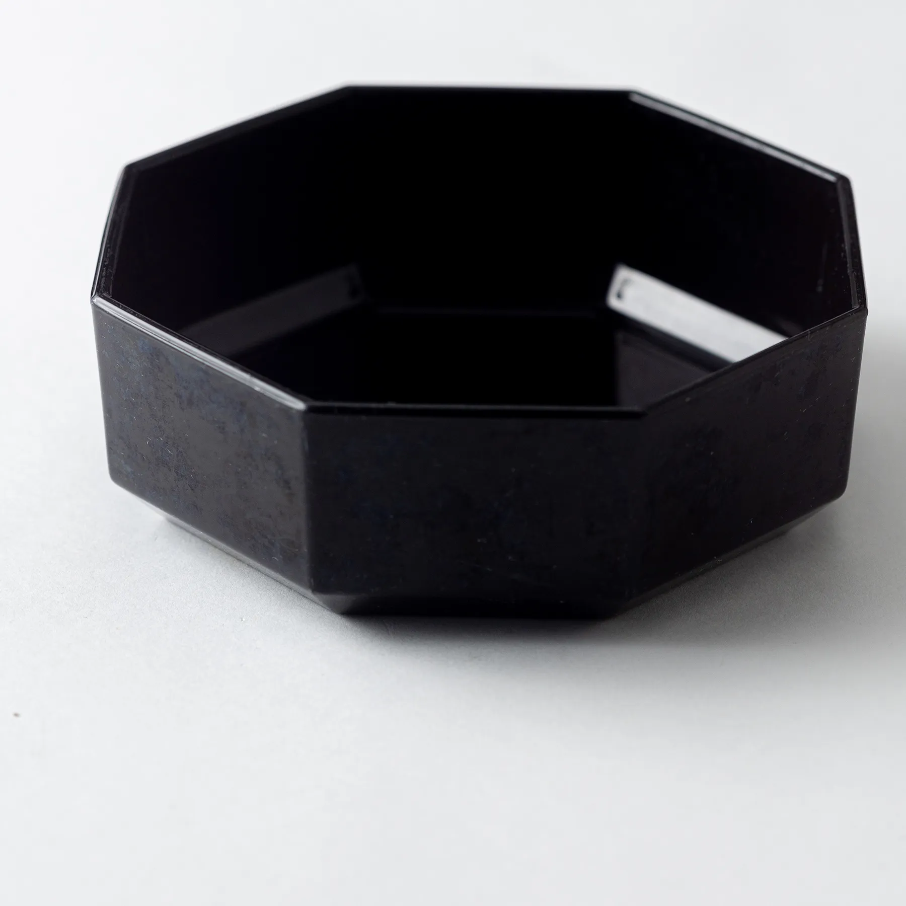 Black Octagon Bowl 5.75" x 2"