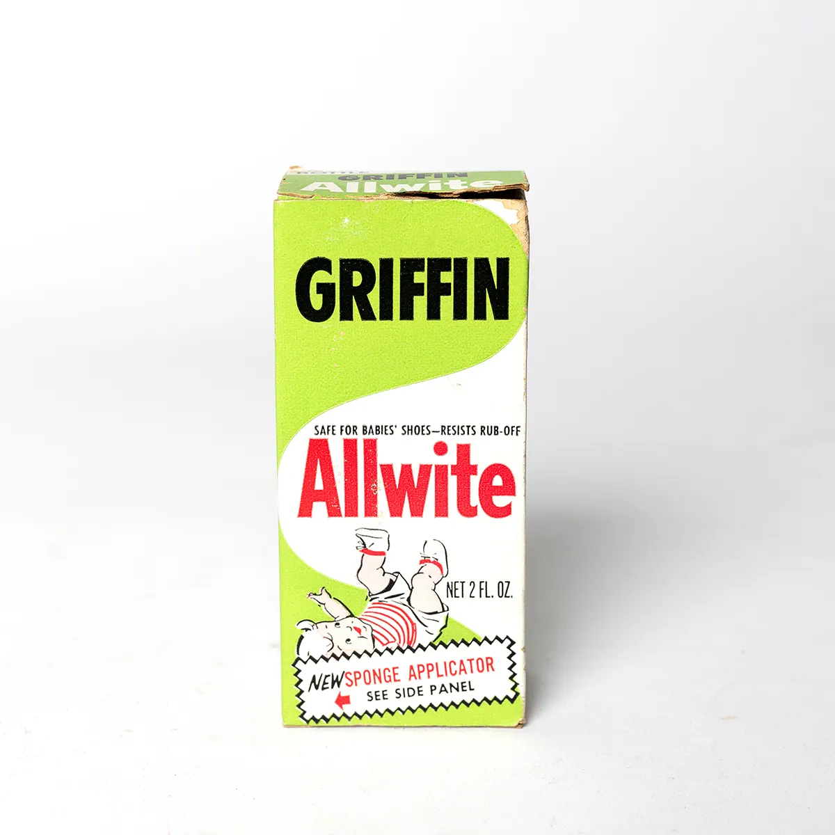 Vintage Allwite Shoe Polish 2 oz. 