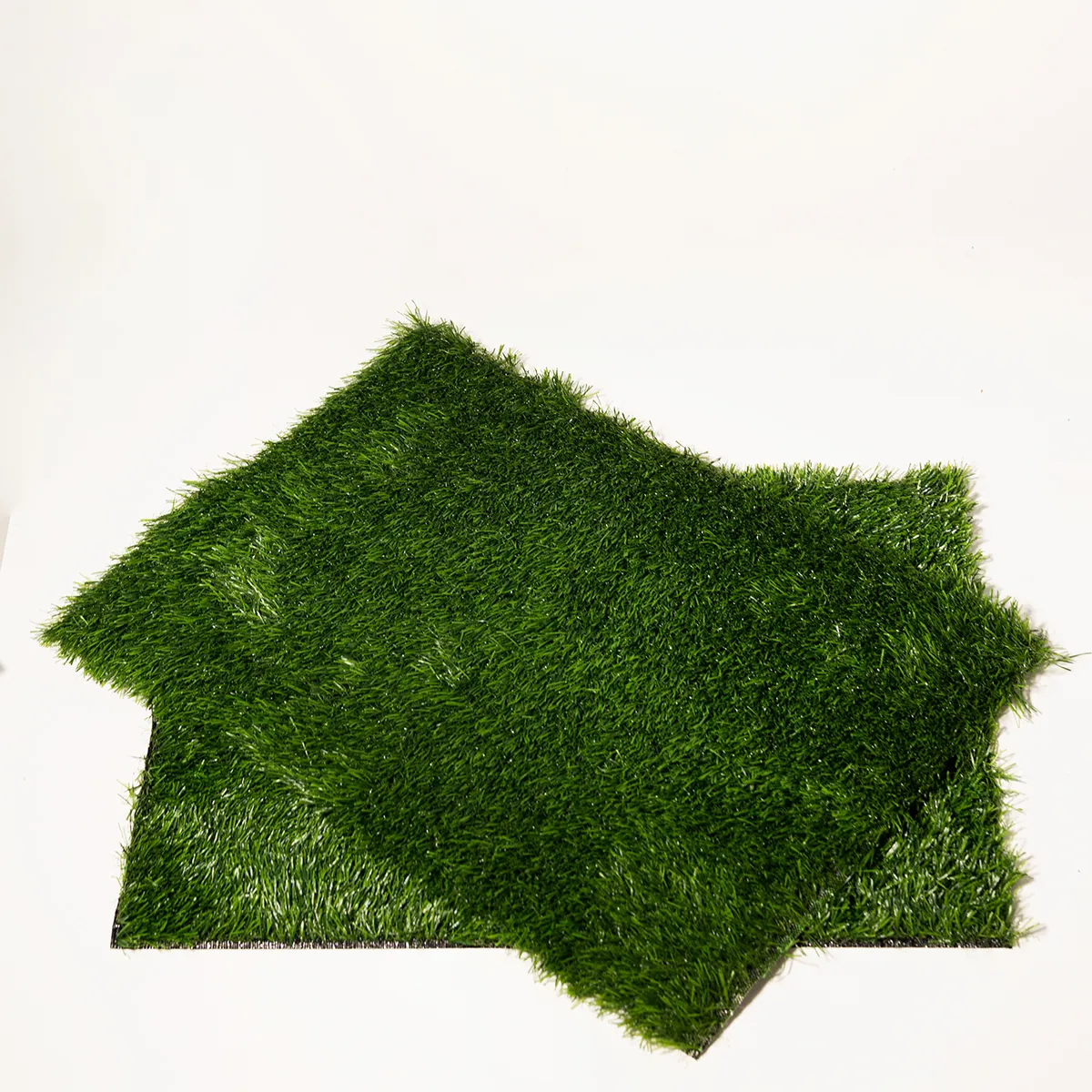 Green Rectangular Grass Placemats with Rubber nonslip backing