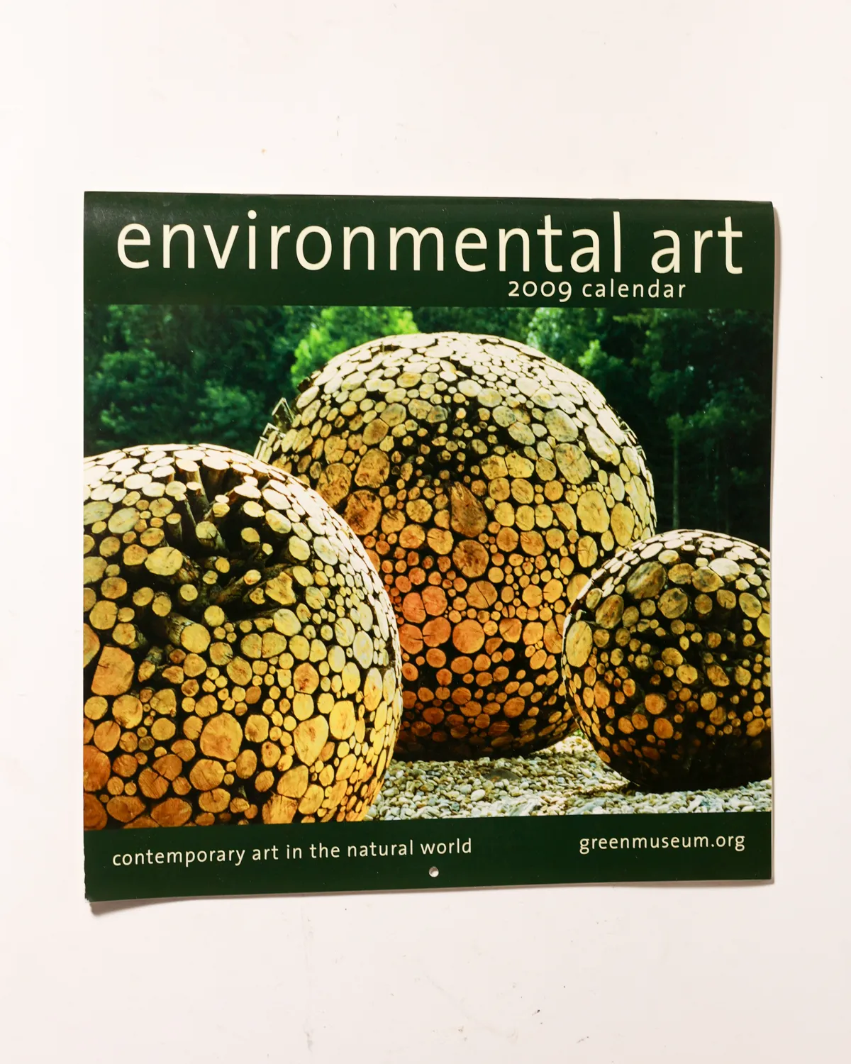 Calendar 2009 Green Museum Environmental Art Wall Calendar Sculpture