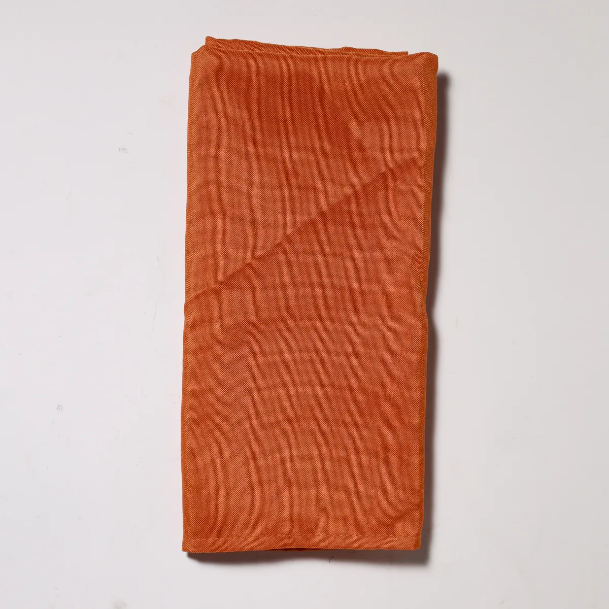 Burnt Orange Cotton Linen Dinner Napkin Set
