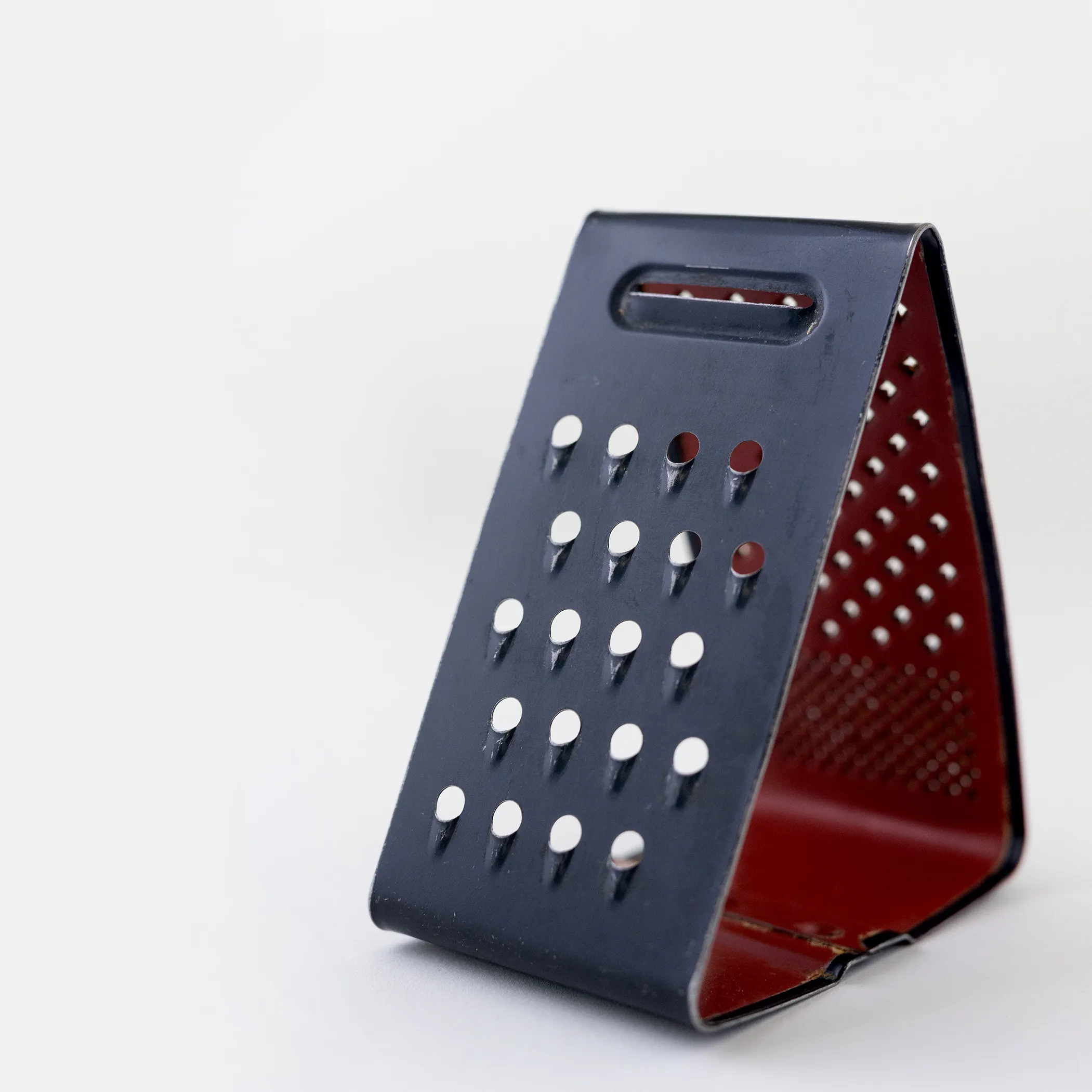Red and Black Cheese Grater 5.75" X 3"