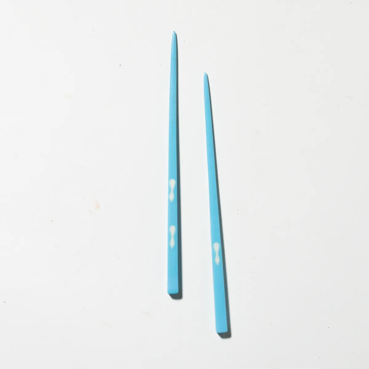Modern Turquoise Resin Chopsticks Minimalist Asian Tableware