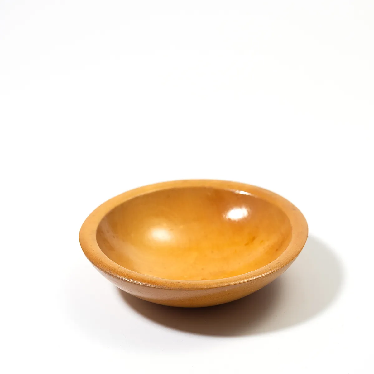 Small Vintage Munising Wooden bowl - 6" x 1.5"