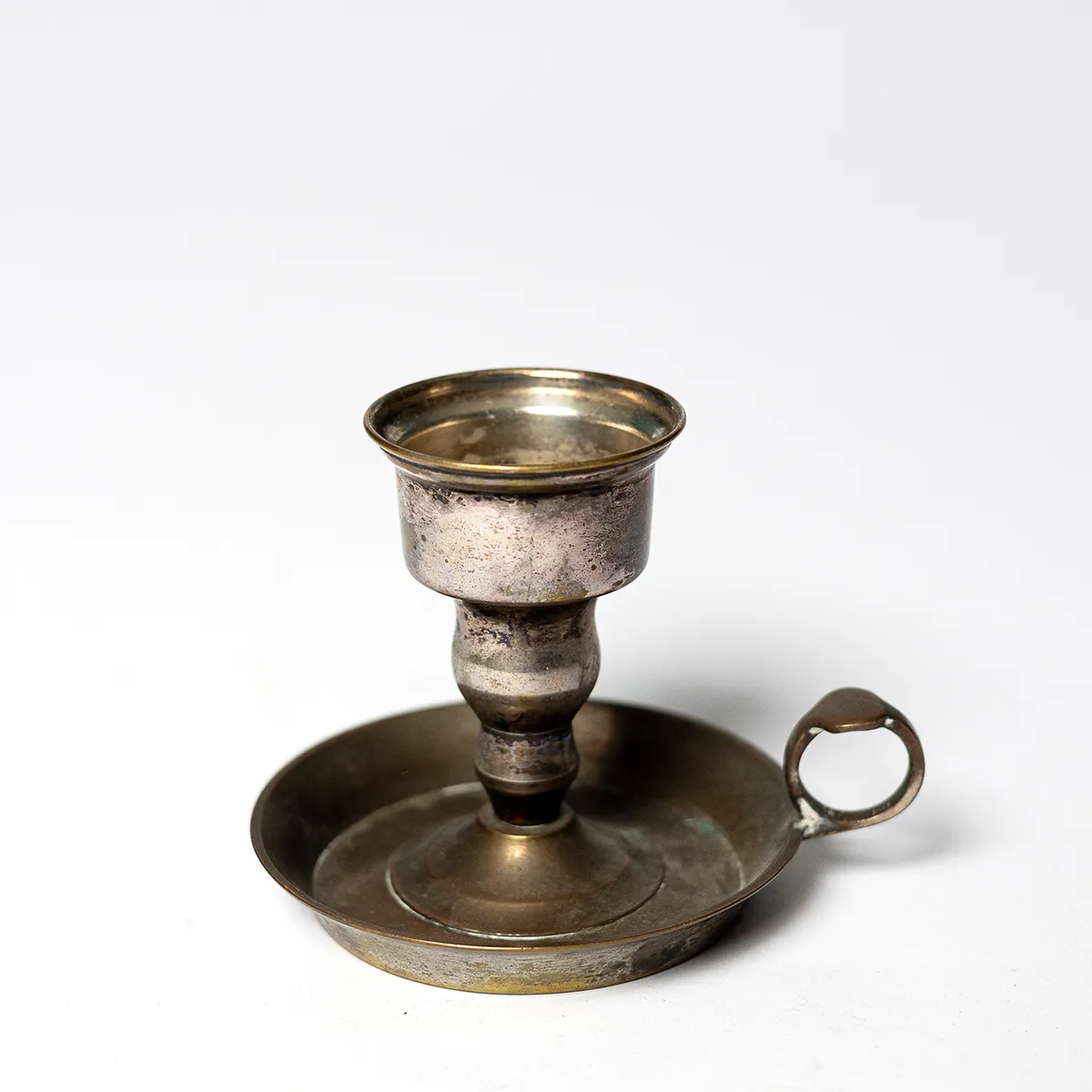 Housewares Candle: Brass Candle Holder Vintage Chamberstick Holders