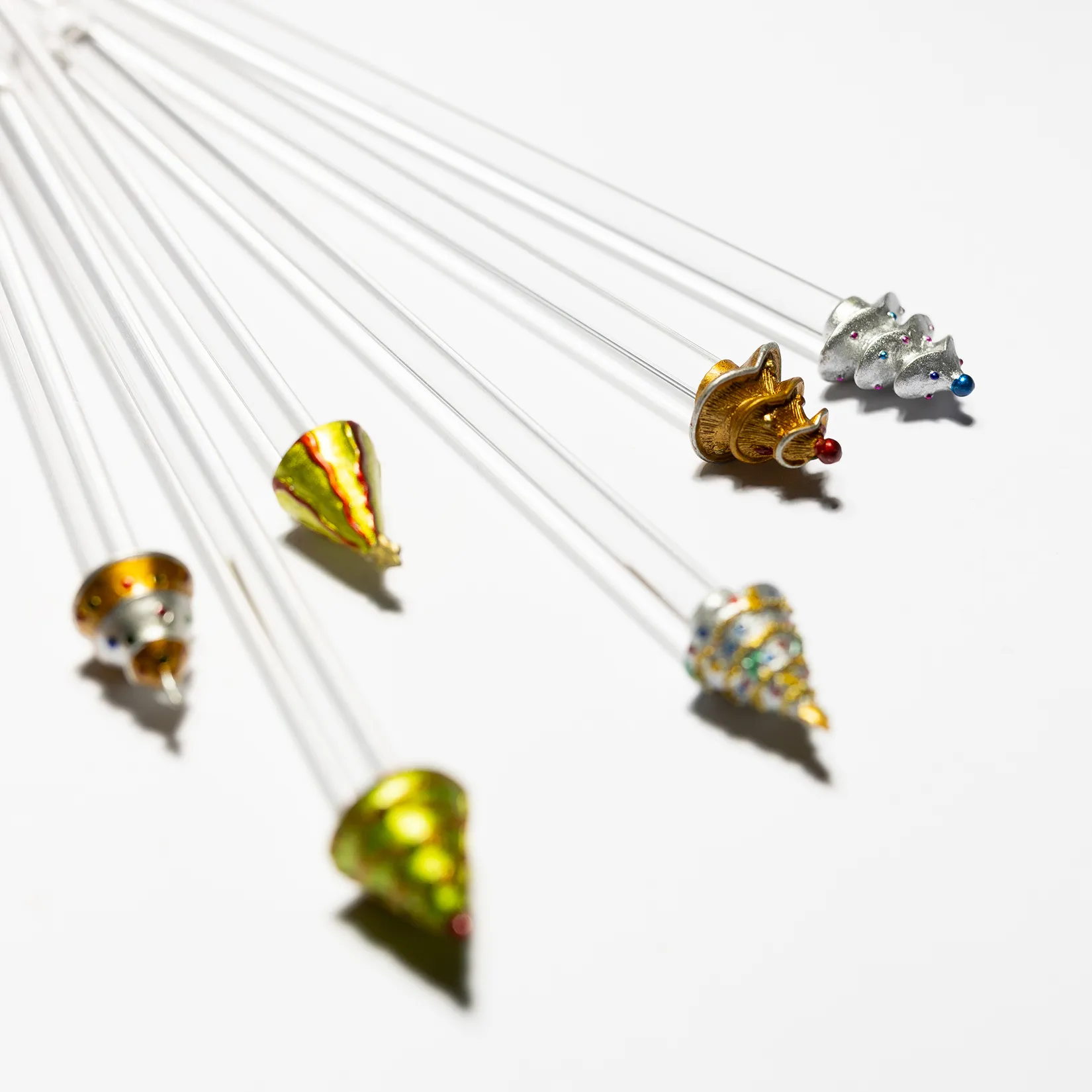 Christmas Tree Stir Sticks - 7"