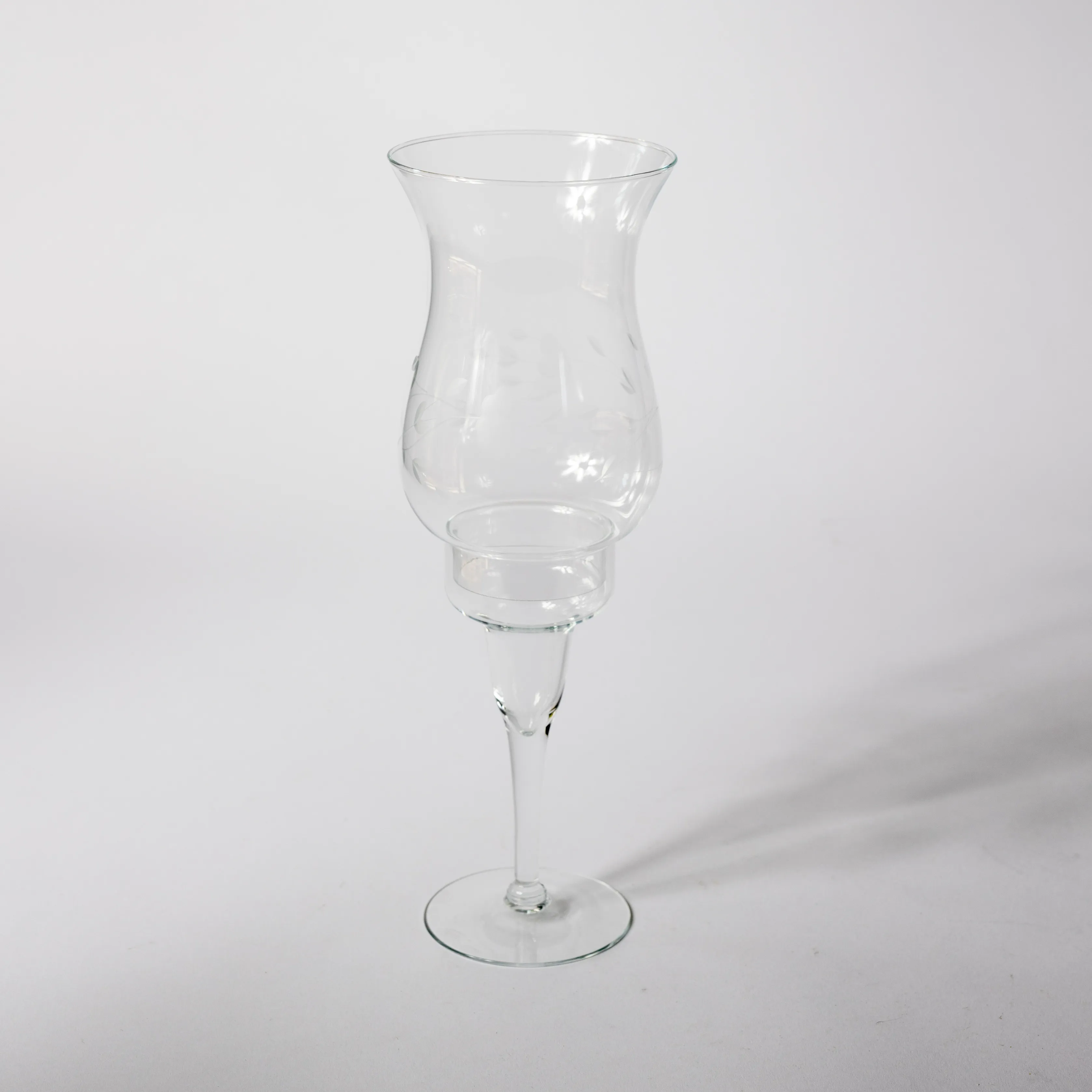 Princess House Heritage Hurricane Lamp and Globe - 12" x 4"