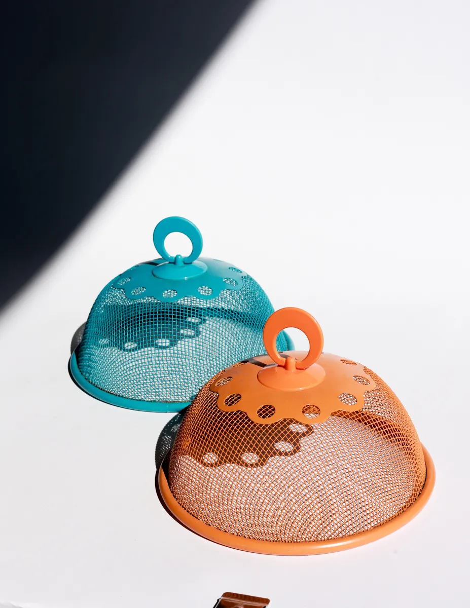 Metal Mesh and Plastic Food Cover