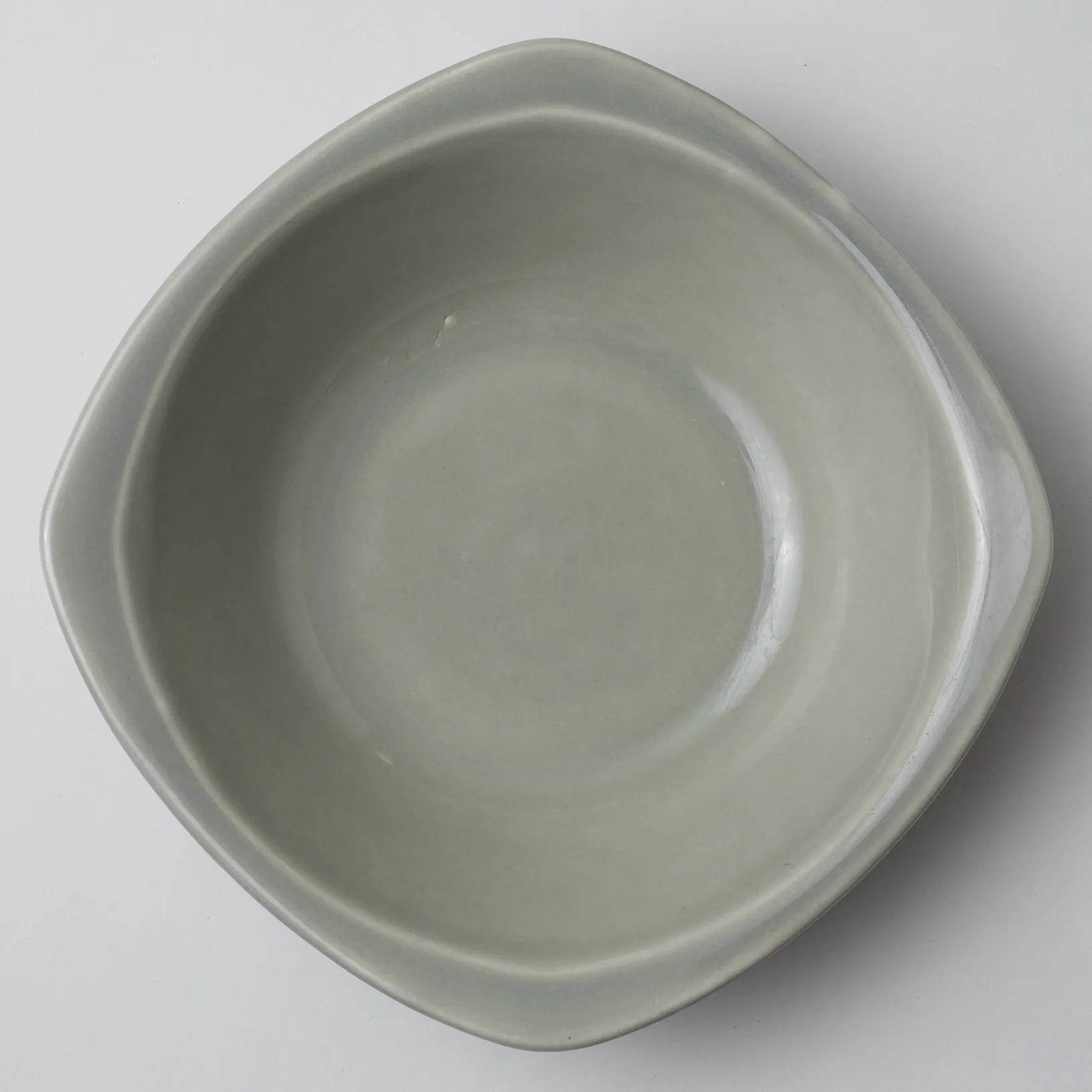 Sea Foam Round Square Cereal Bowl - 1.75" x 6"
