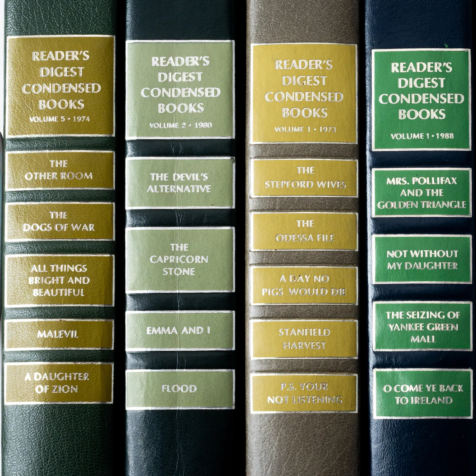 Lot Readers Digest Condensed Books