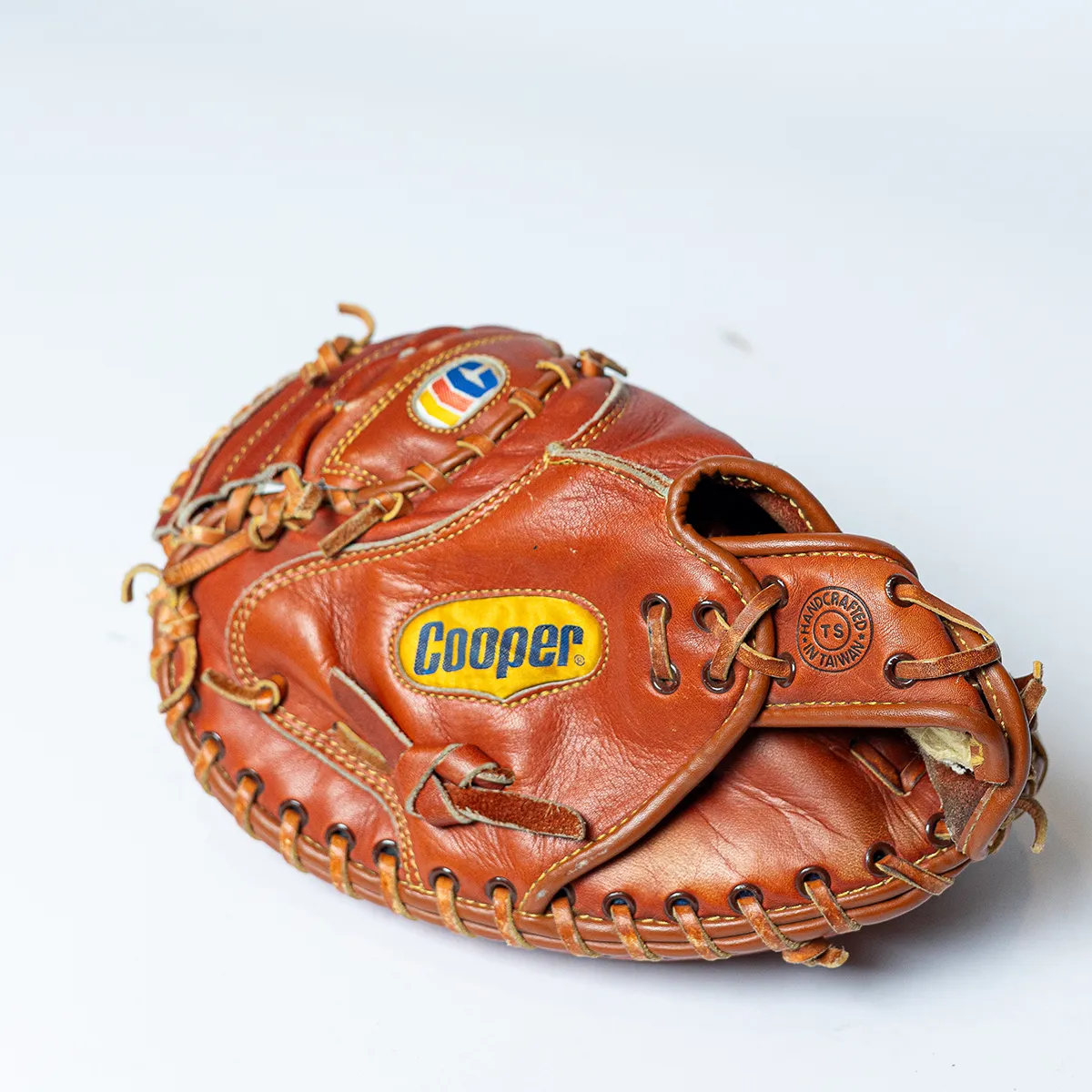 Baseball, Pro Line Leather Catchers Mitt 