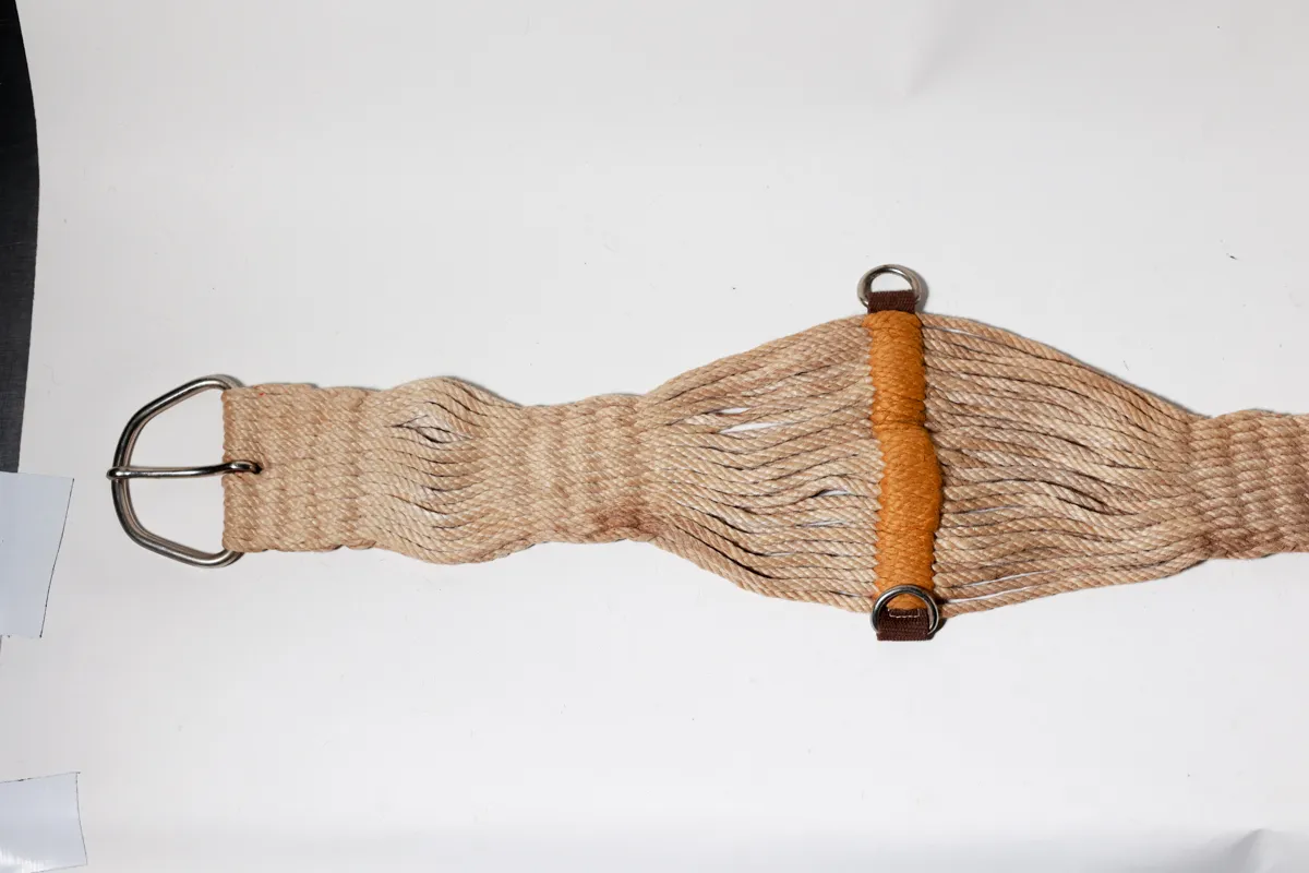 Vintage Western Rope Cinch Saddle Girth Buckle