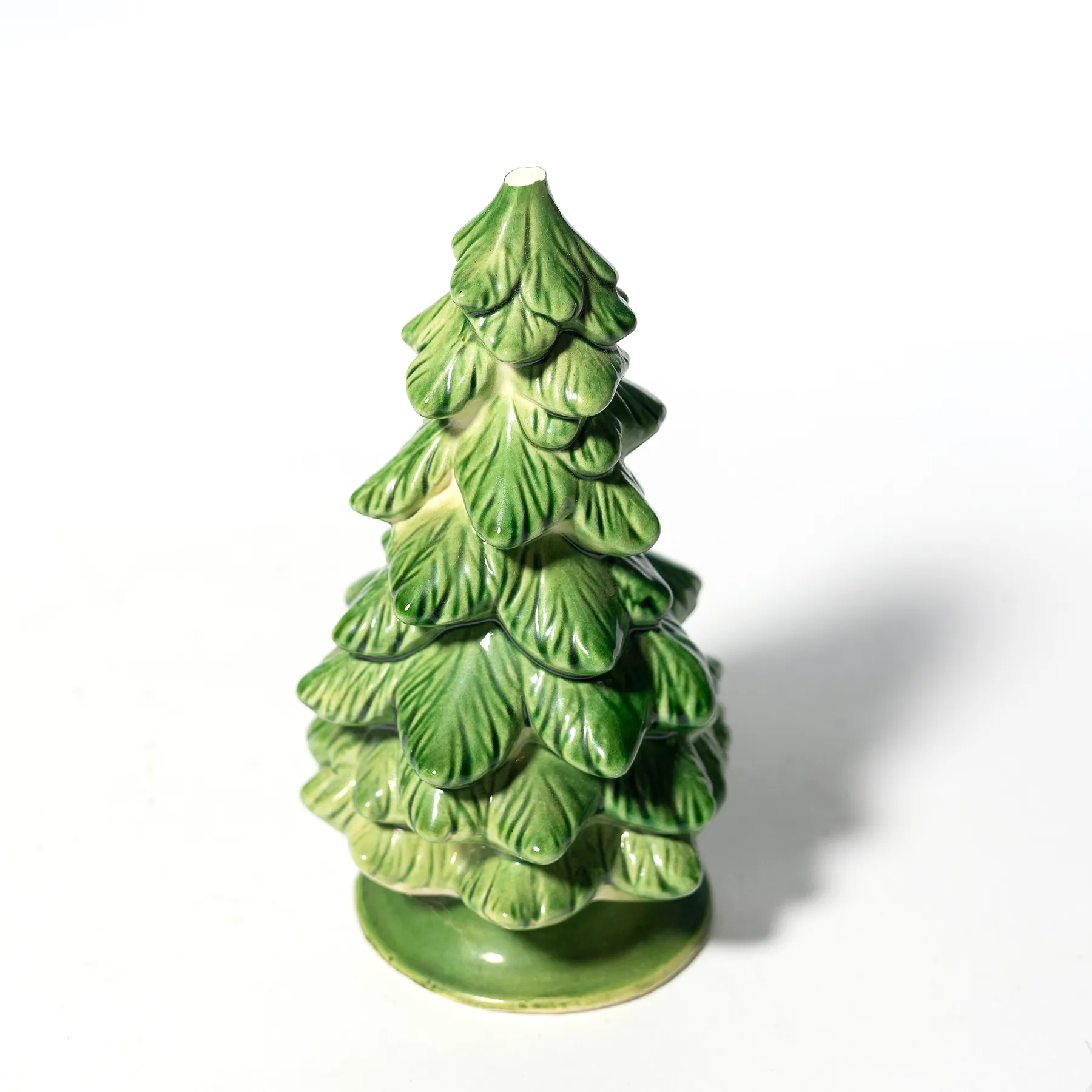 Sittre Ceramic Green Christmas Tree 1979 Christmas Vintage - 6" x 3.5"