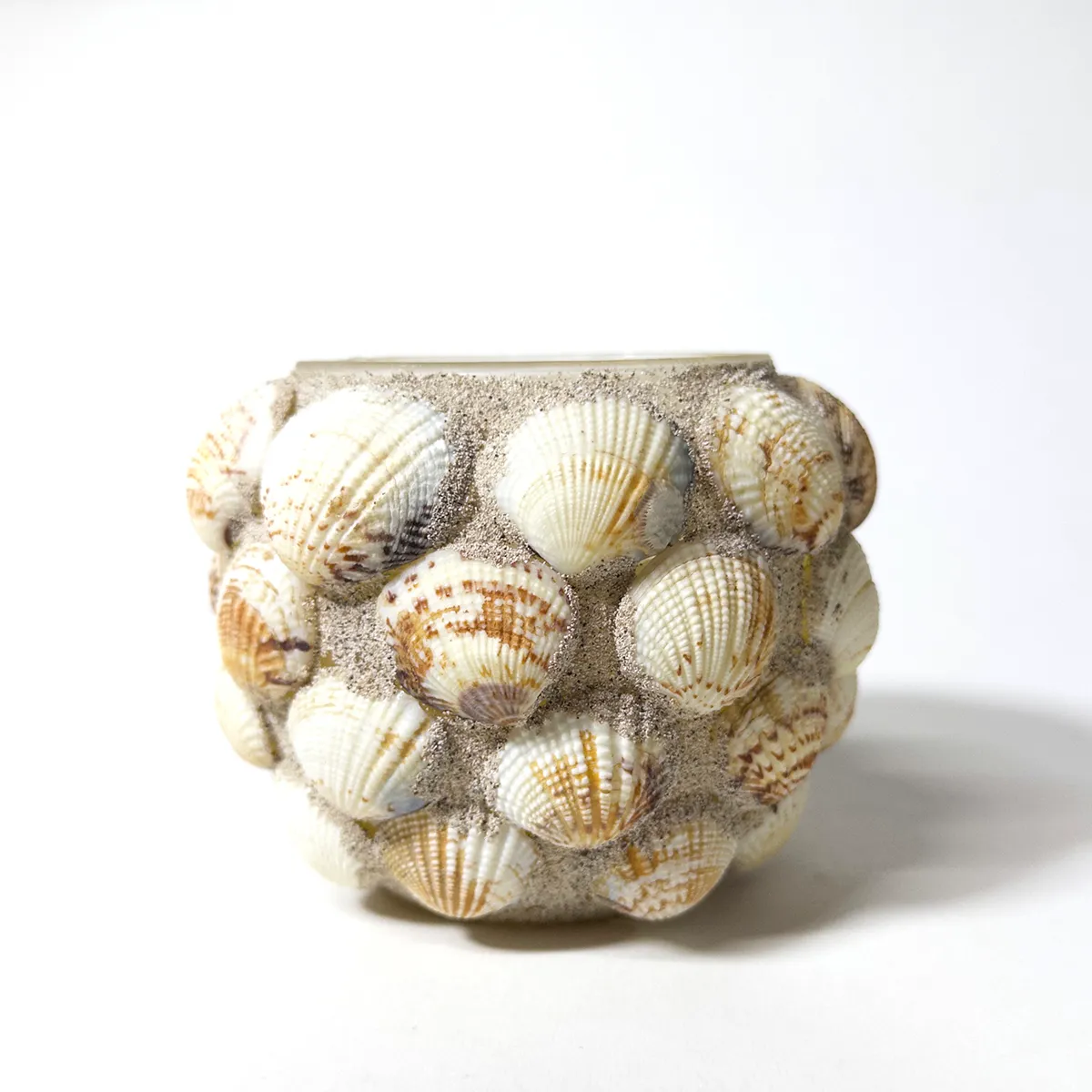 Sand and Sea Shell Candle