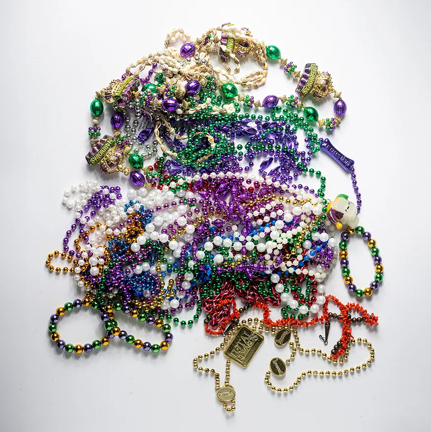 Big Ole Bag of Mardi Gras Beads 