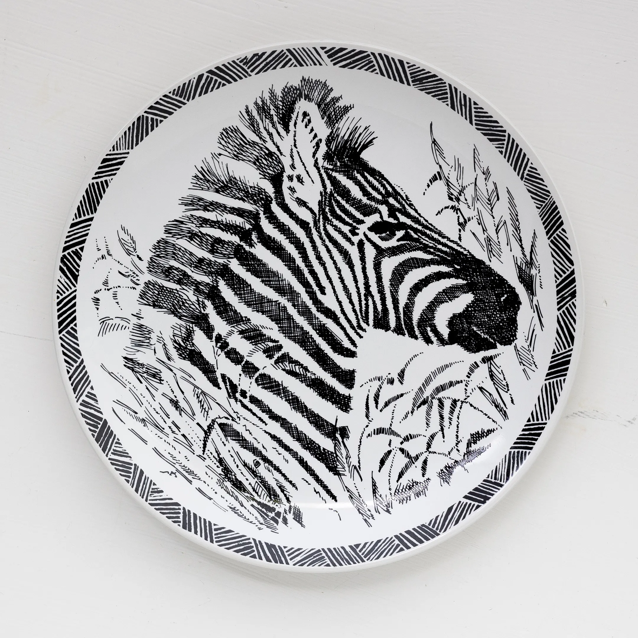 Zebra Plate