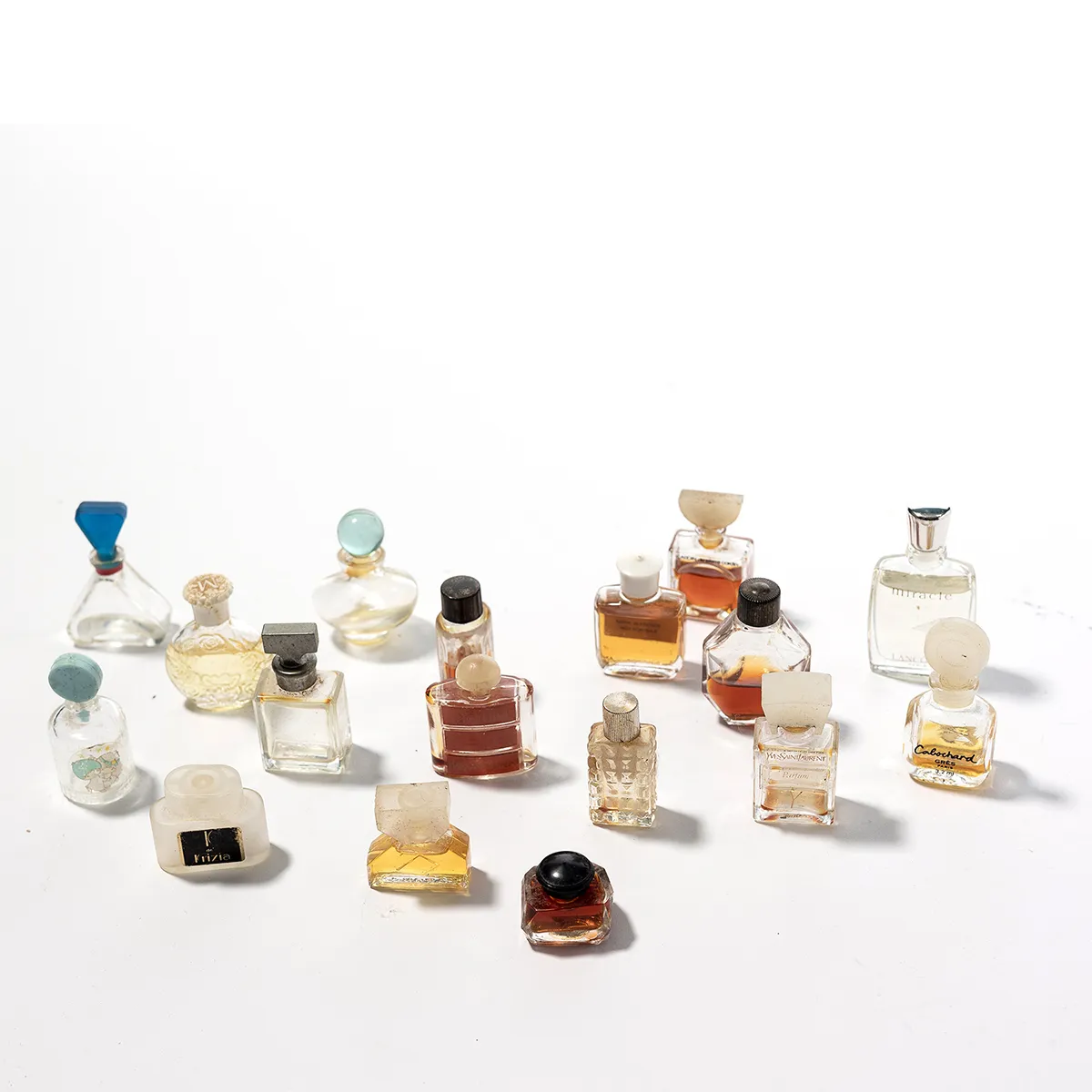 Vintage Miniature Perfume Bottles Set 15 - 