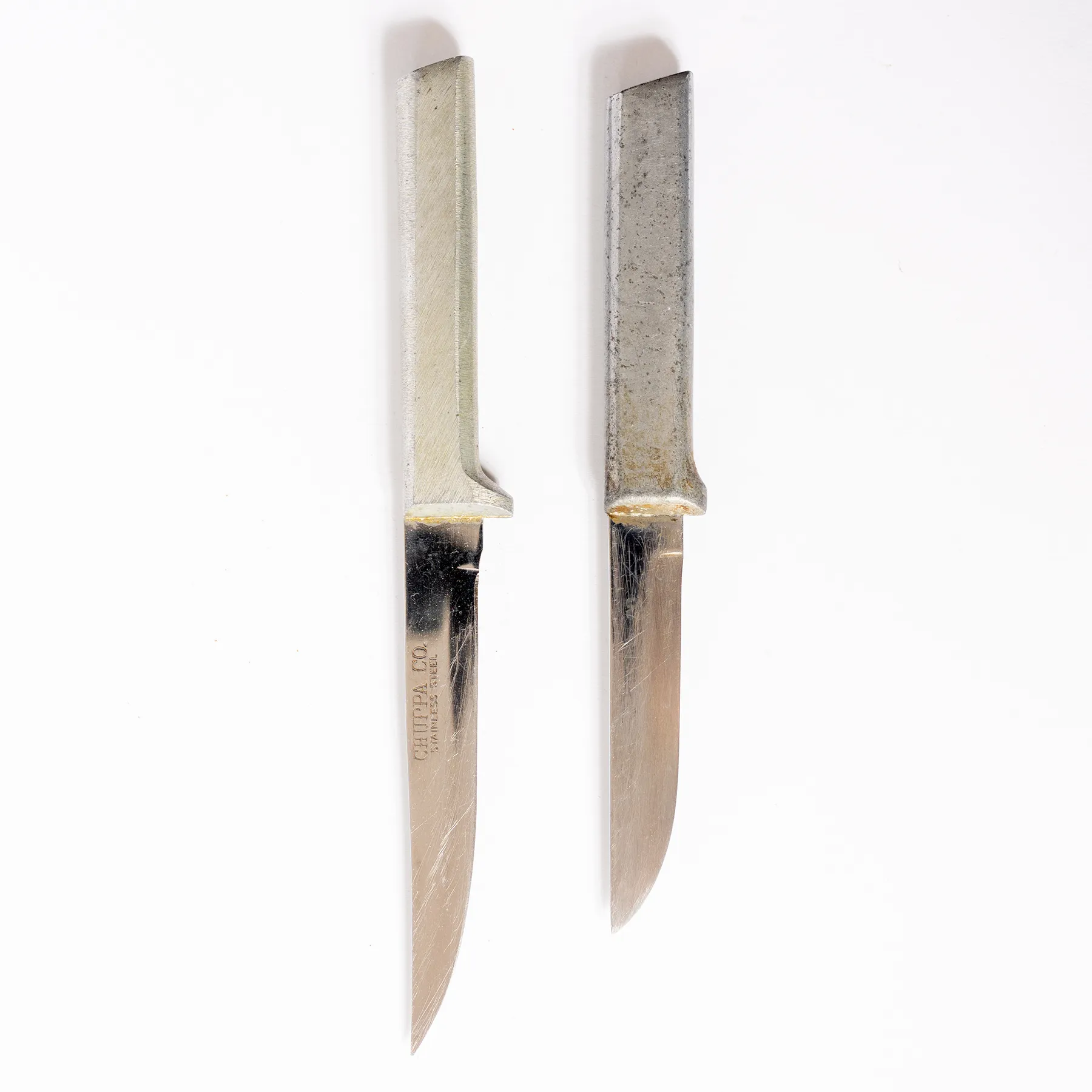 Vintage Chuppa Co. Steak Knife with Aluminum - 8.5" Handle - 