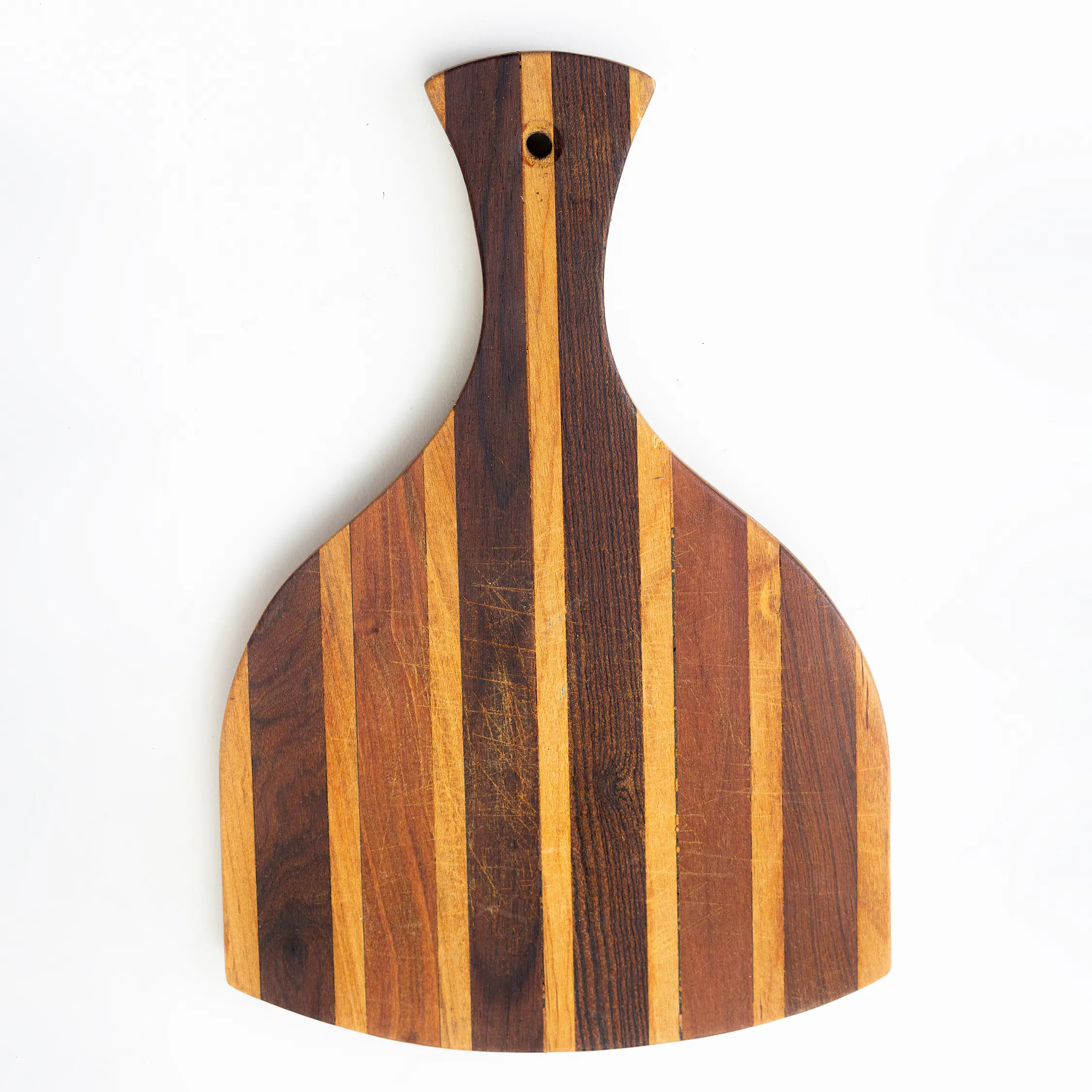 Cutting Board Small Aged Striped