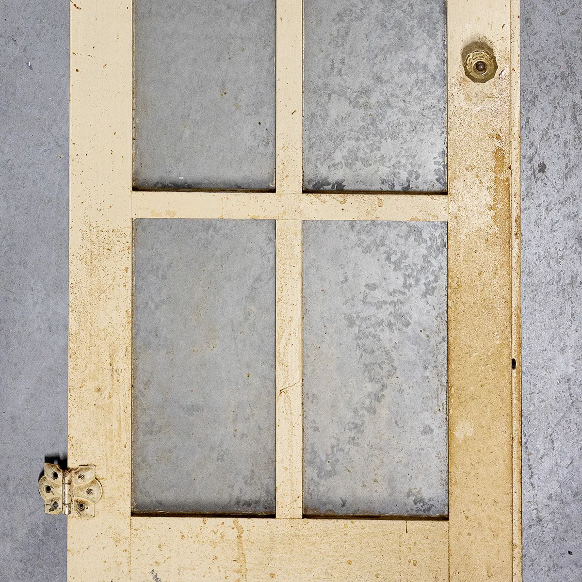 Antique Casement Shabby Cream Window Frame 