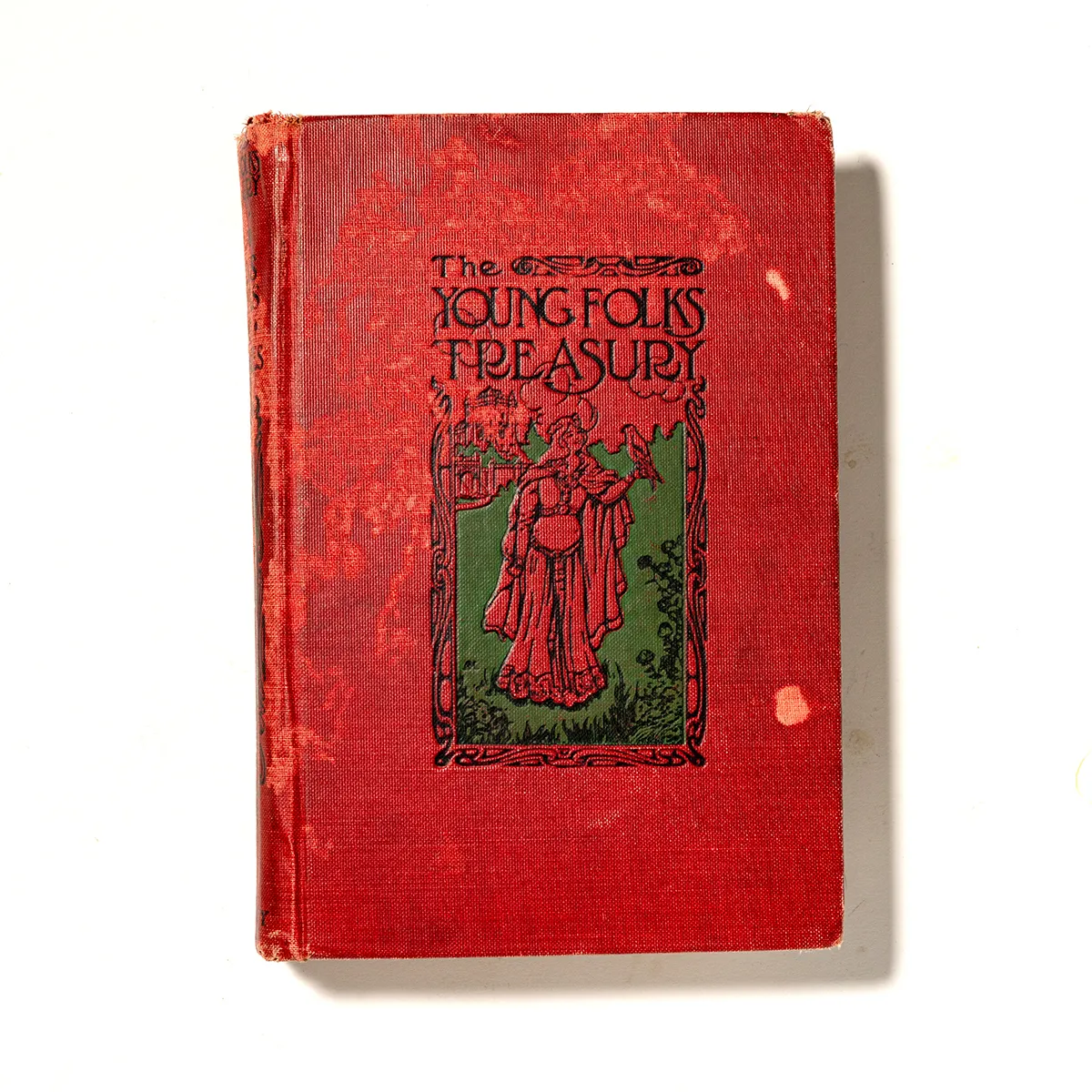 Book: the Young Folks Treasury RED Famous Travels and Adventures