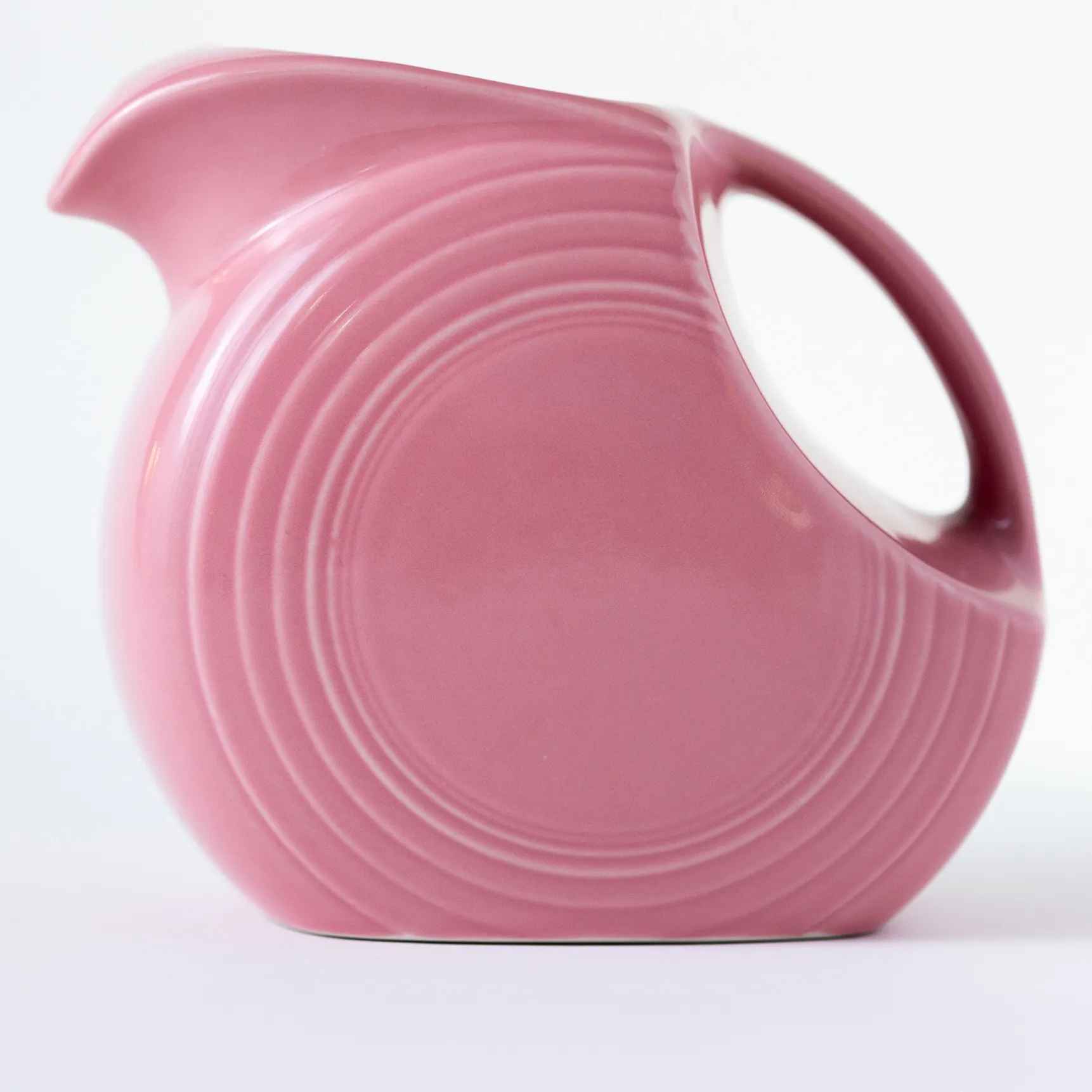 Fiestaware in Pink Pitcher - 7" x 8"