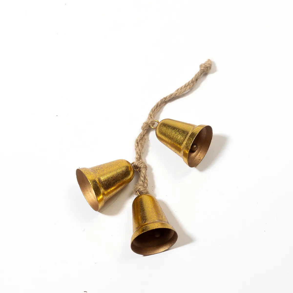 3 Brass Bells Christmas Tree Ornament