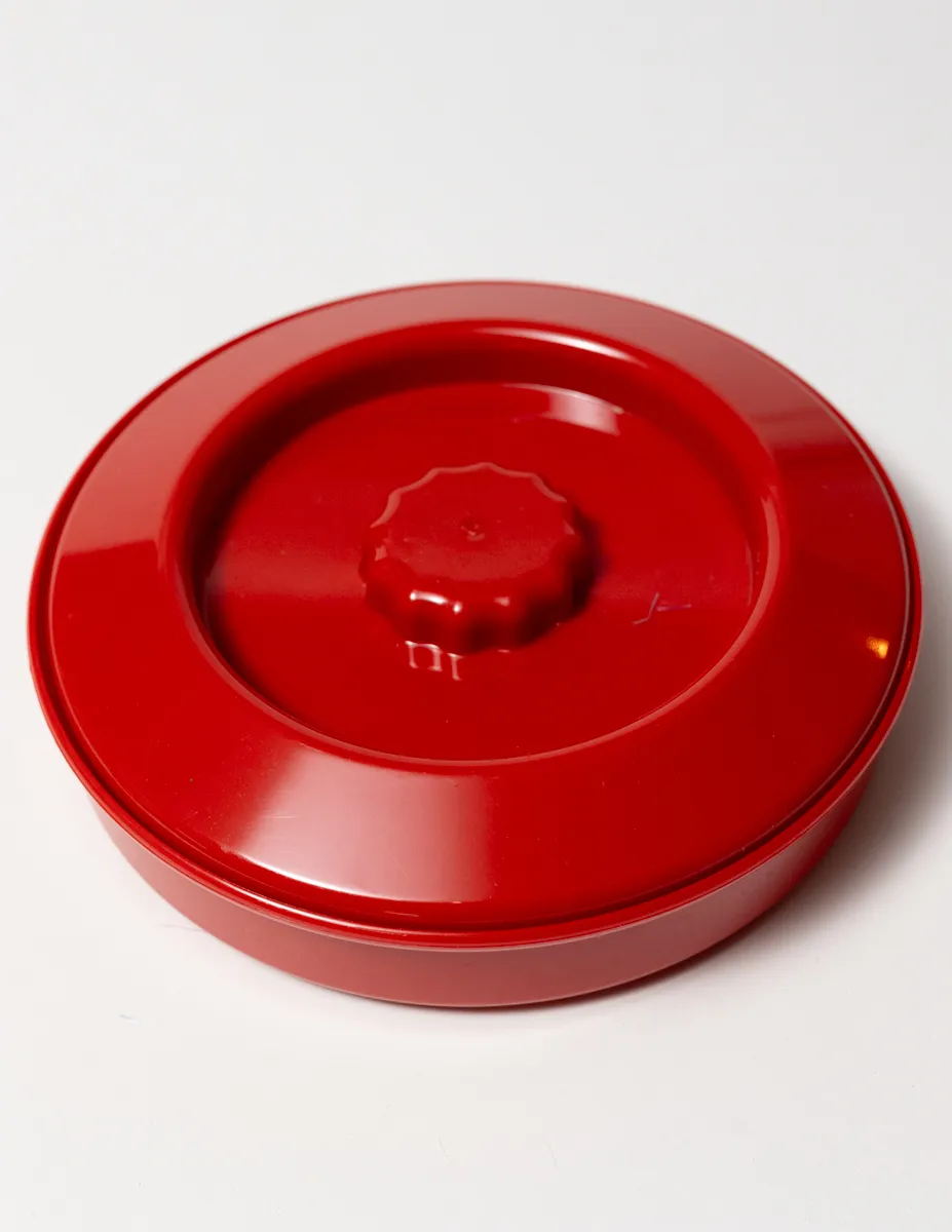 Bright Red Plastic Tortilla Warmer