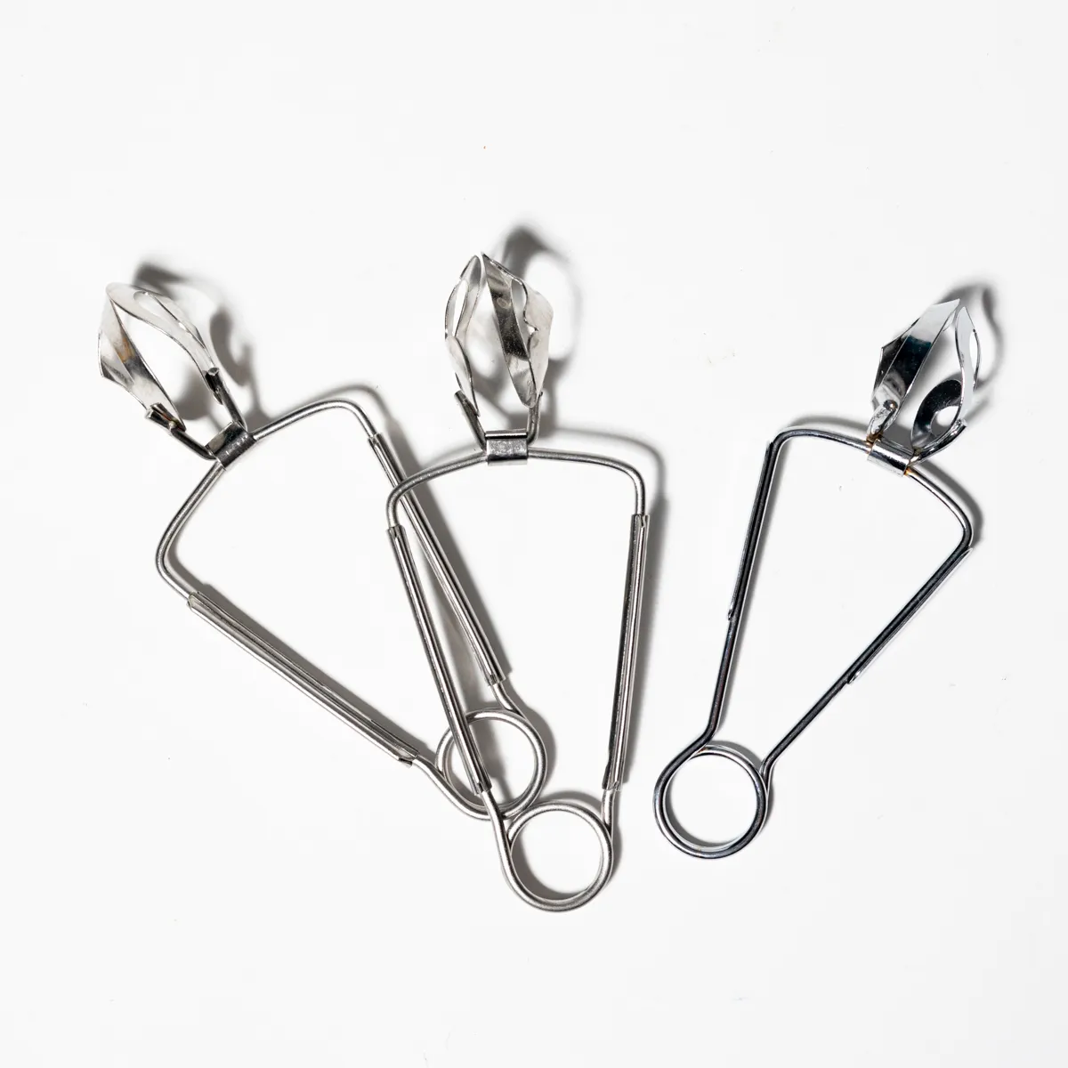 Vintage Escargot Tongs Clamps Stainless Steel France