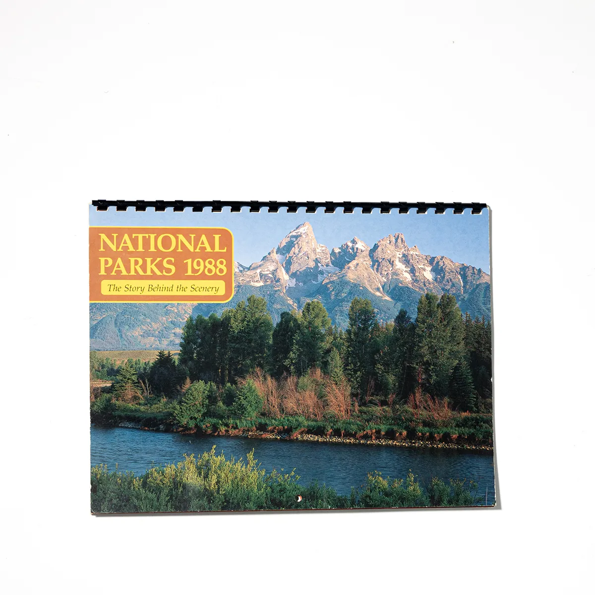 Vintage Paper Calendar National Parks 1988