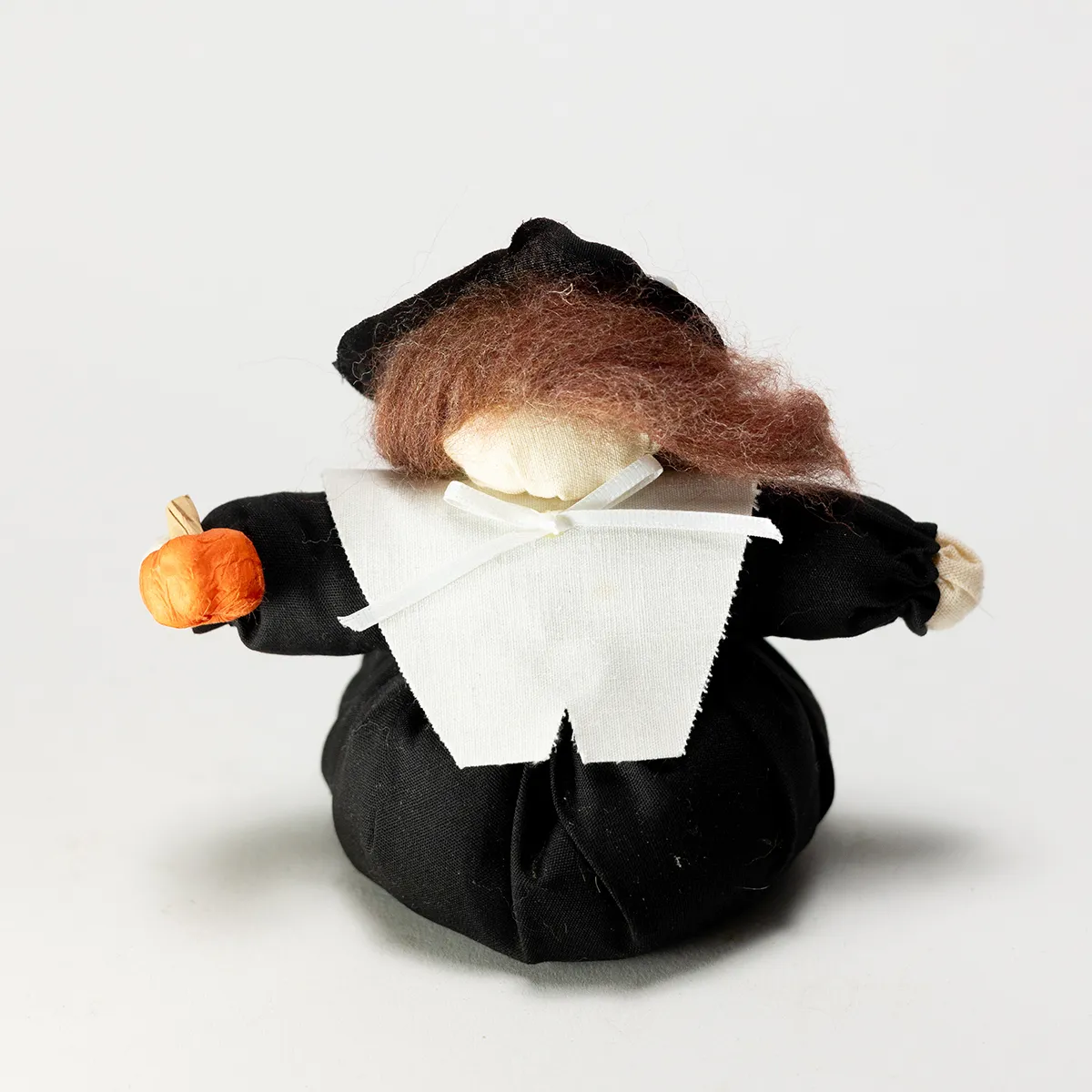 Puffy Hand Made handmade Male and Female Pilgrims. Thanksgiving Decorations