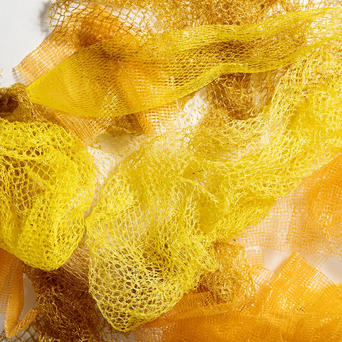 Yellow Plastic Mesh