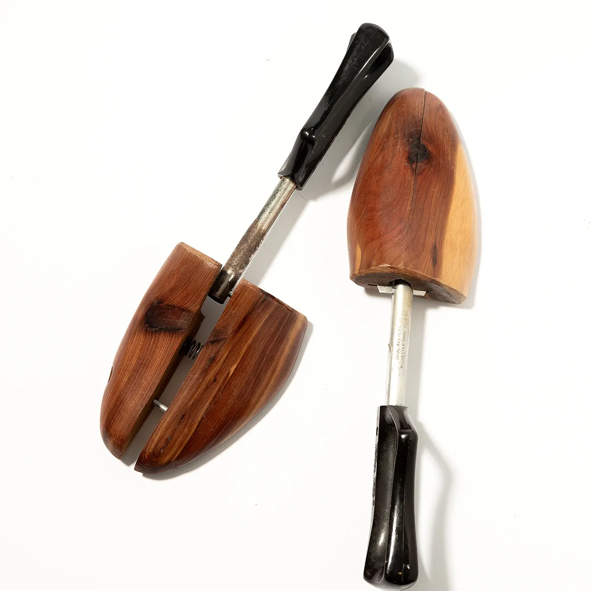 Vintage Wooden Shoe Stretchers - 13" x 3.5"