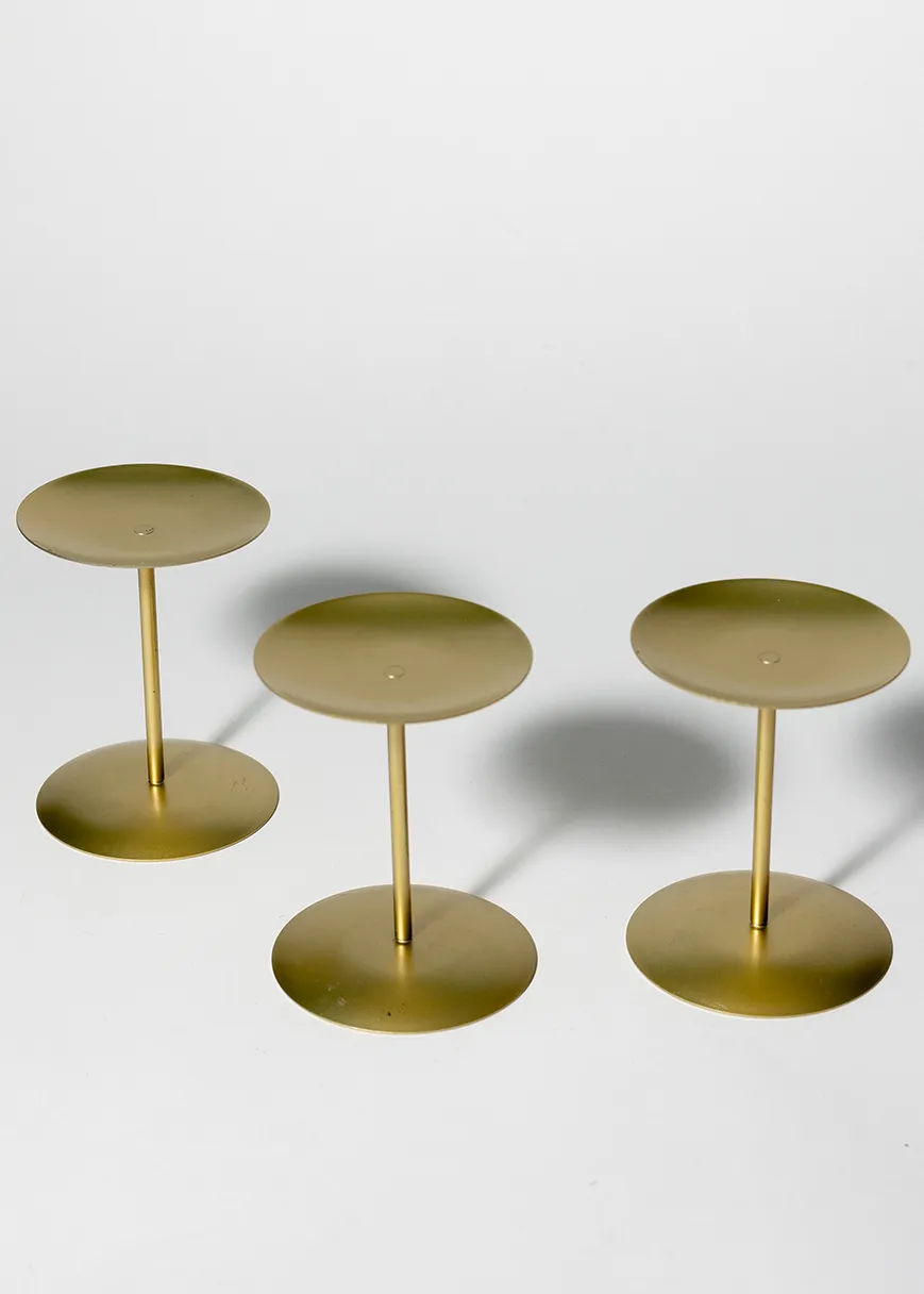 Matte Gold Riser Stands
