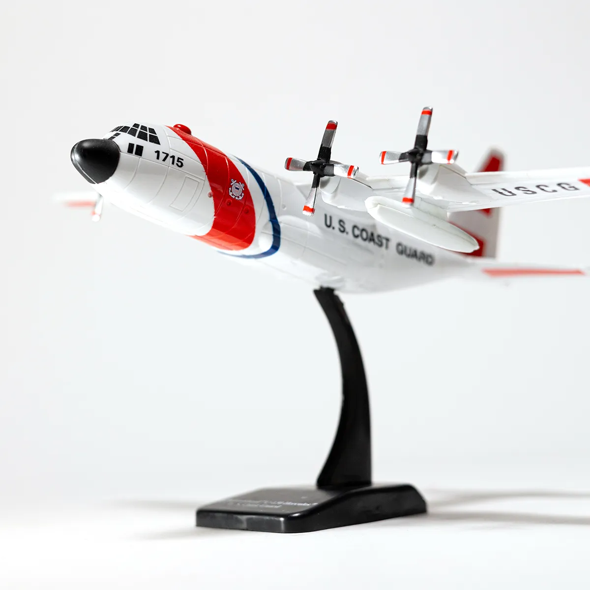 C-130 Hercules U.S.C.G. Model Airplane Statuette