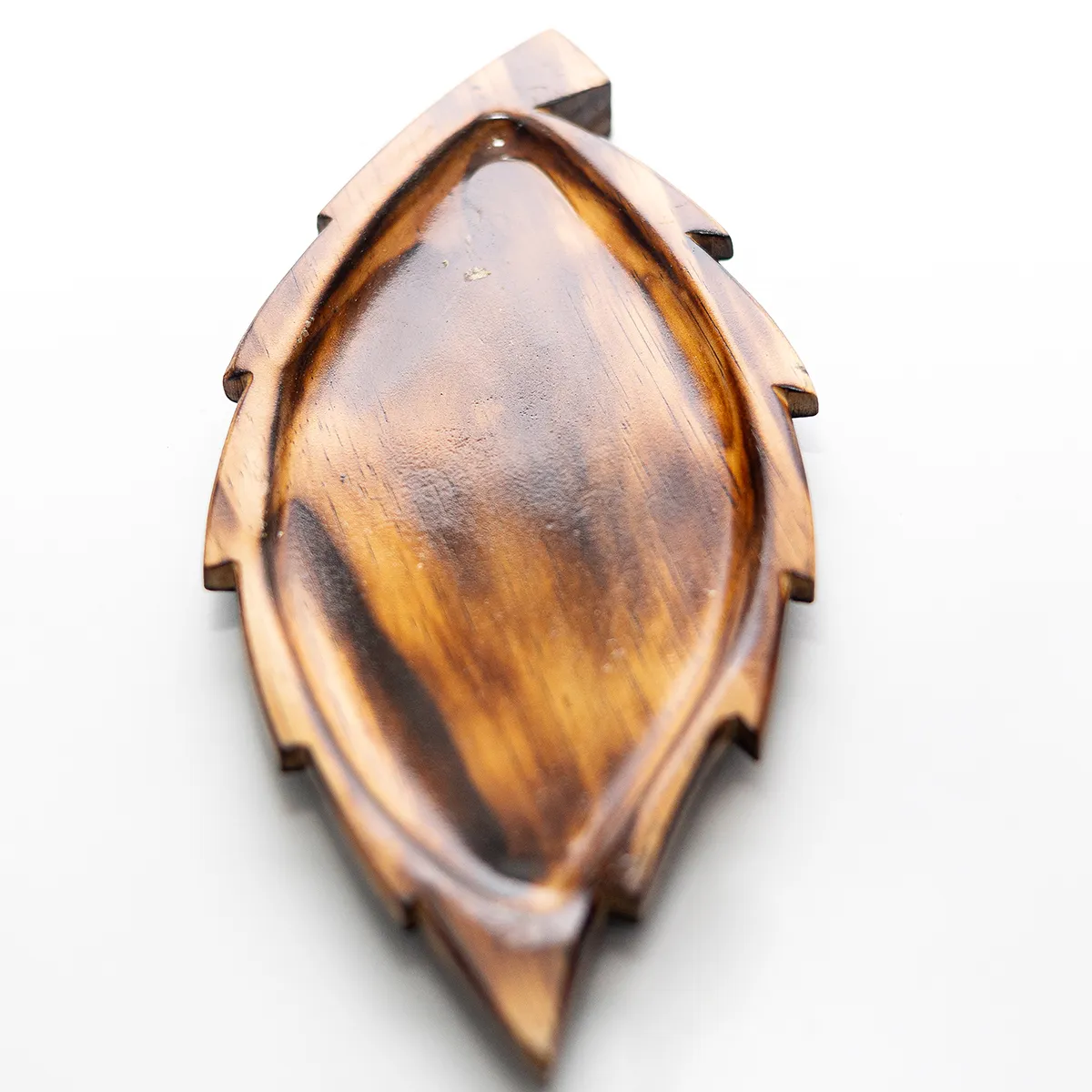 Food Safe, Leaf Shaped, Handmade Solid Wood Platters, Trays, Serviceware