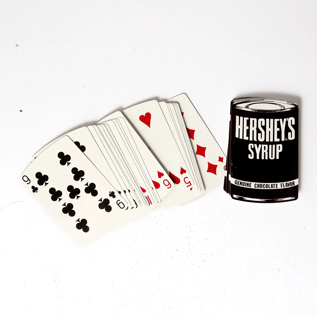 Hershey's Syrup Souvenir playing cards