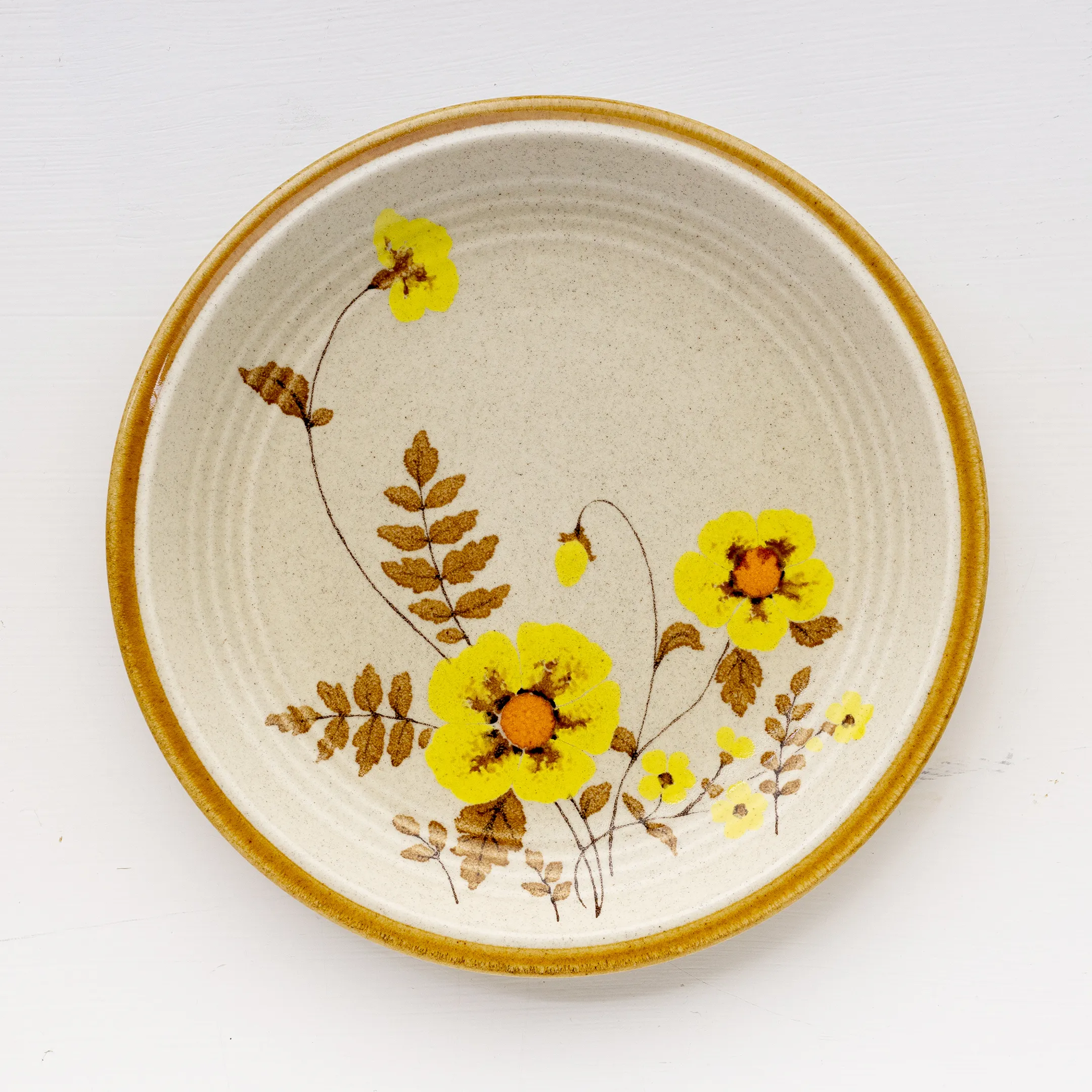 70s Flower Plate
