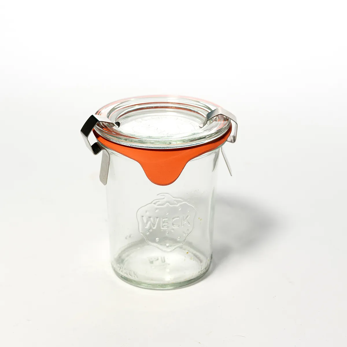 Kitchen Pantry Glass Canning Small attached Glass lid - 3.5" x 3"