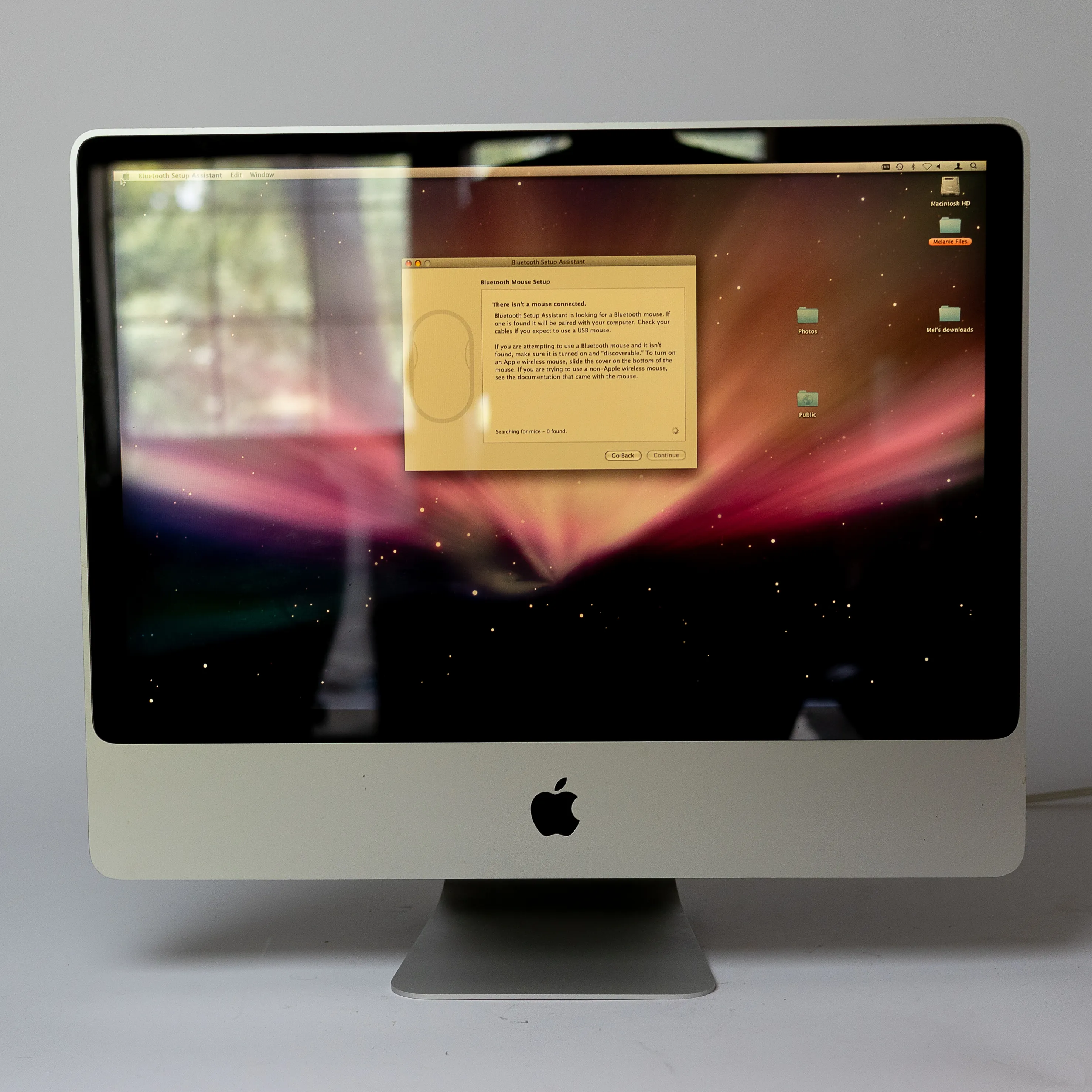 Apple iMac 24" Cinema Display Desktop Computer - Works!