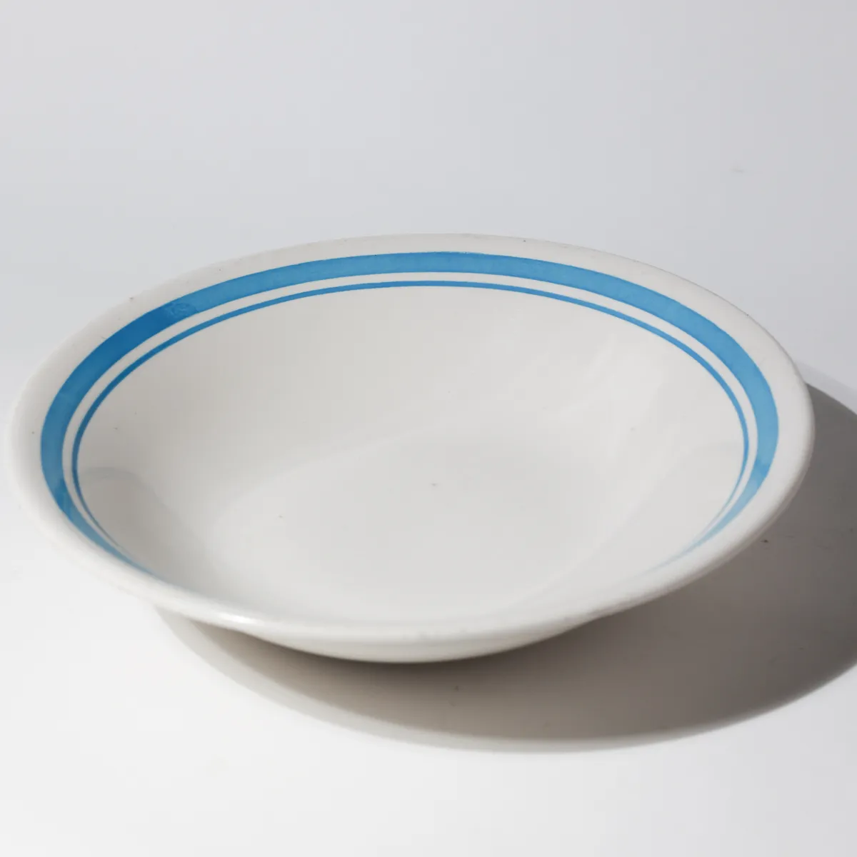 Vintage Mid-Century American Diner Ceramic Soup Bowl