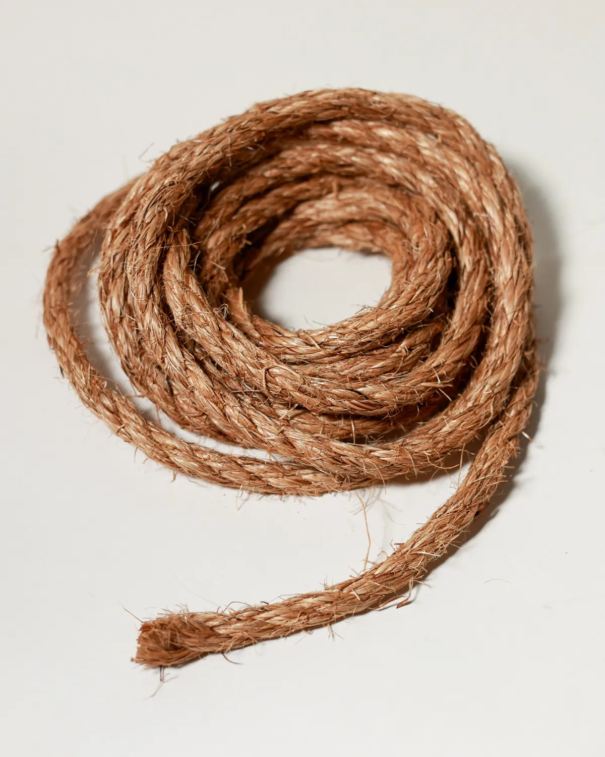 Rustic Natural Sisal Jute Rope Coiled Farmhouse