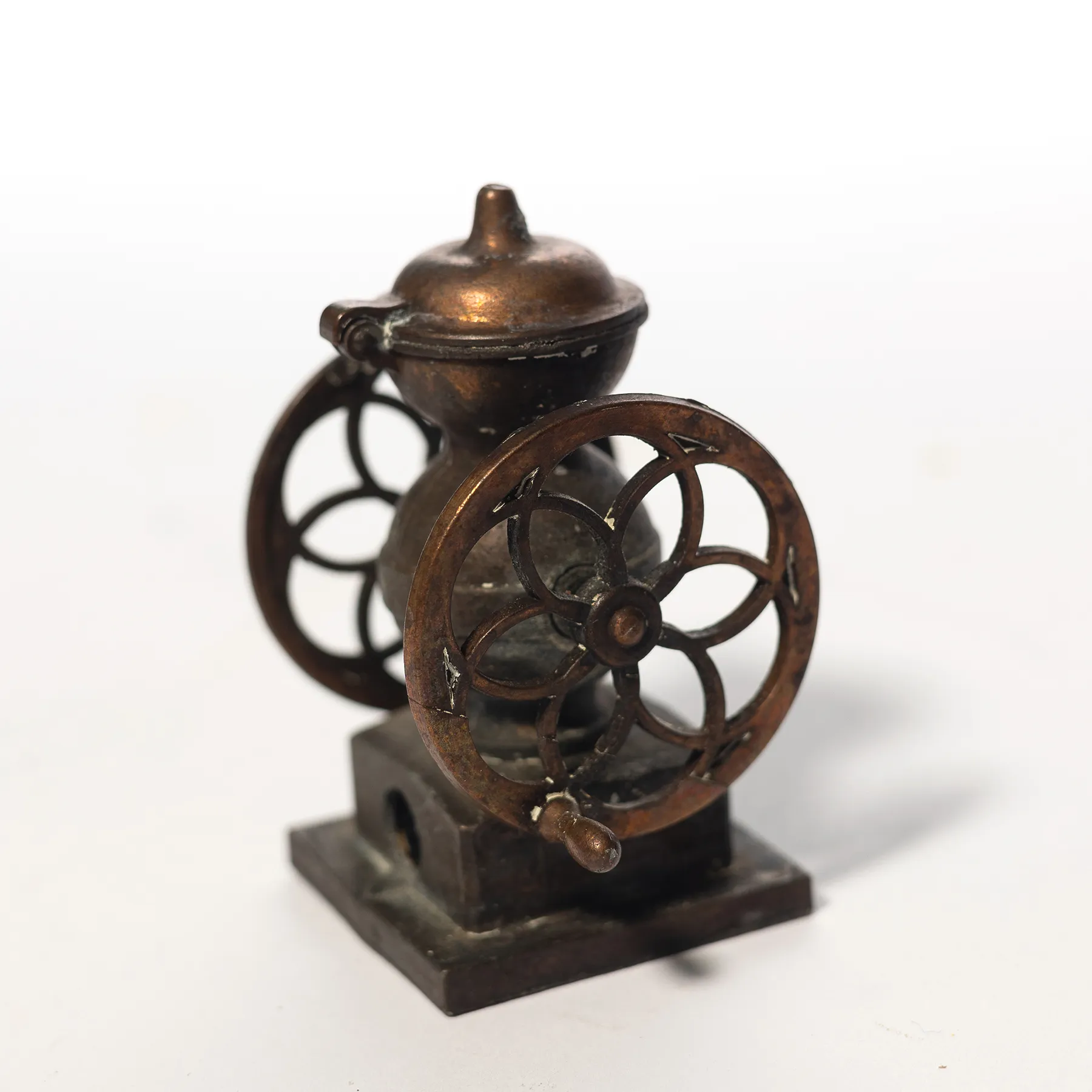 Dye Cast Grain Mill Pencil Sharpener, Vintage - 3" x 3"